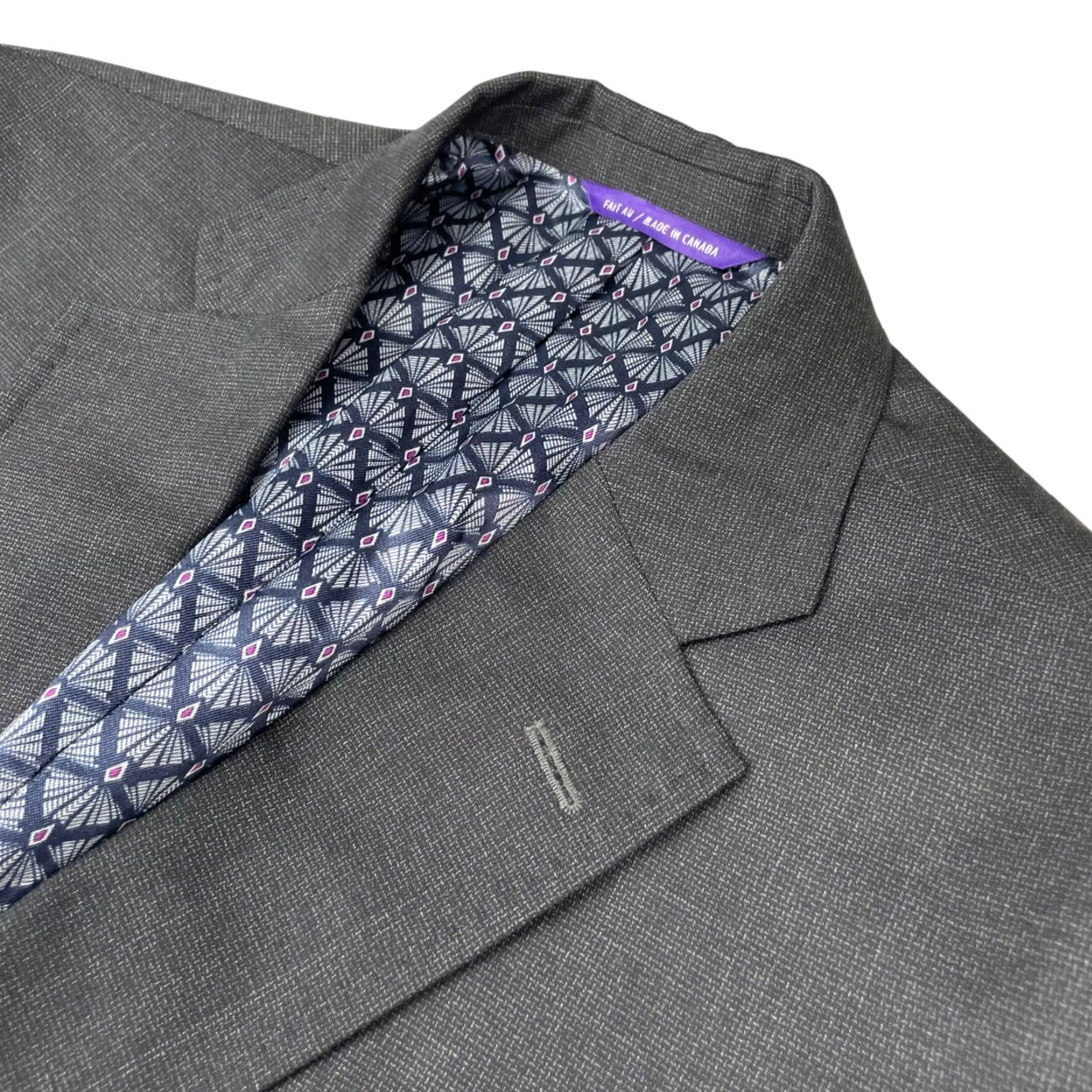 Ted Baker Ted Baker Endurance 100% Wool 2-Button Blazer Gray 42R US Men's Size 42R - 2 Thumbnail