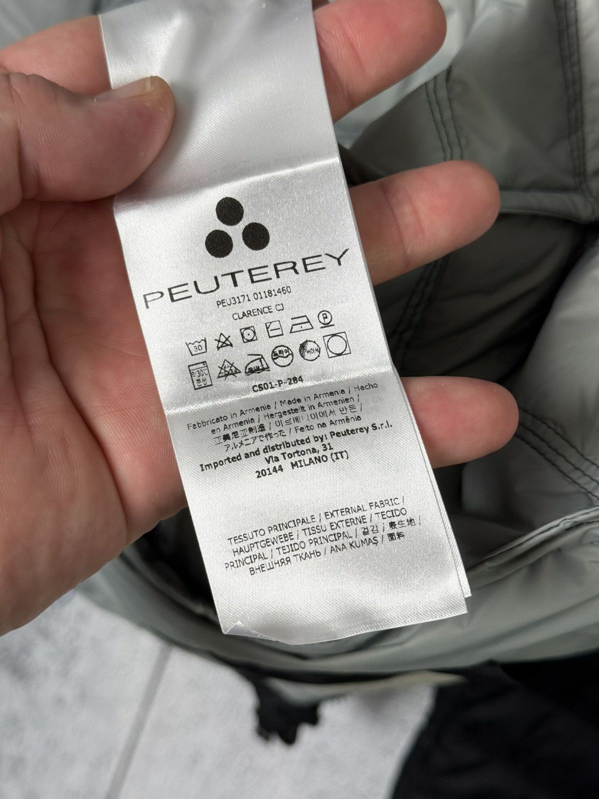Peuterey Peuterey Clarence CJ Lightweight Down Fill Jacket Full Zip Size US M / EU 48-50 / 2 - 19 Thumbnail