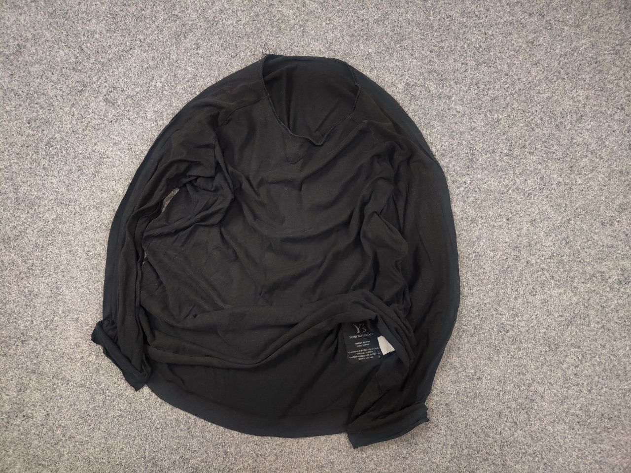Yohji Yamamoto Yohji Yamamoto Y's Vintage loose-fit long-sleeve Japan top Size US L / EU 52-54 / 3 - 2 Thumbnail