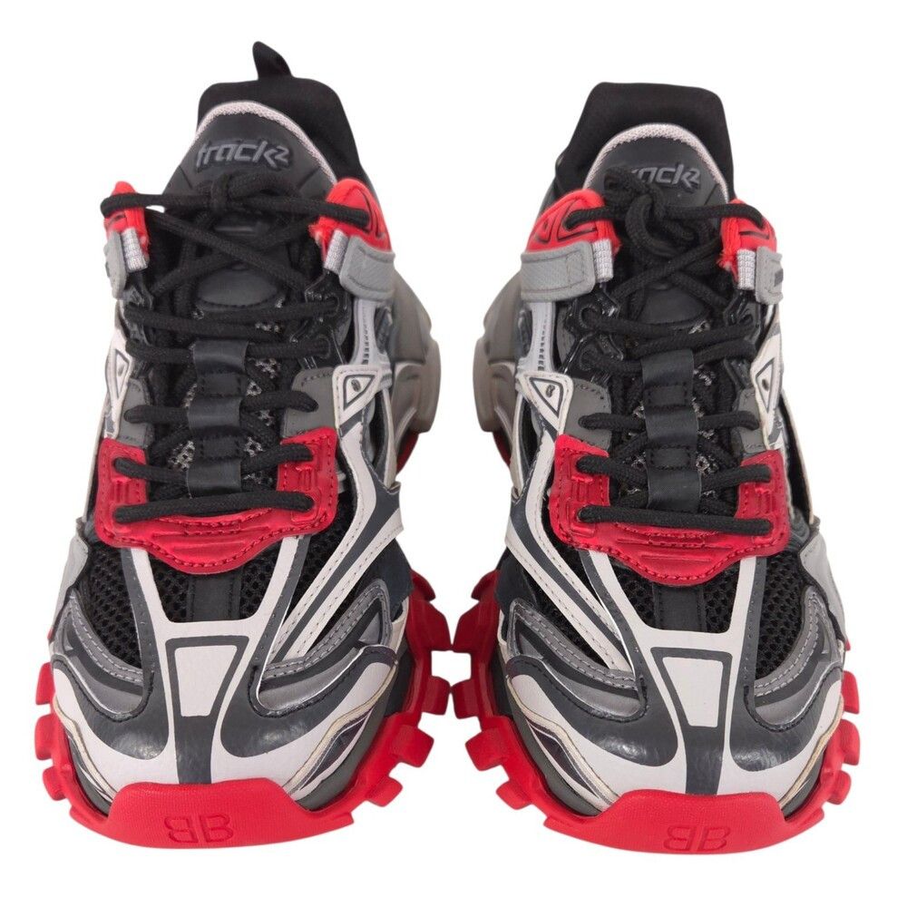 Balenciaga Balenciaga Track.2 Sneakers US 8 EU 38 Womens Red Black Size US 8 / IT 38 - 2 Thumbnail
