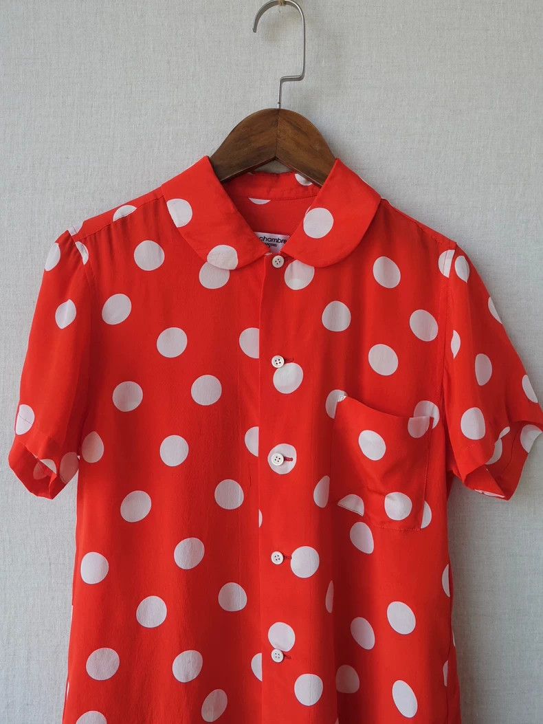 Comme des Garcons Comme Des Garcons Silk polka-dot shirt Size S / US 4 / IT 40 - 4 Thumbnail