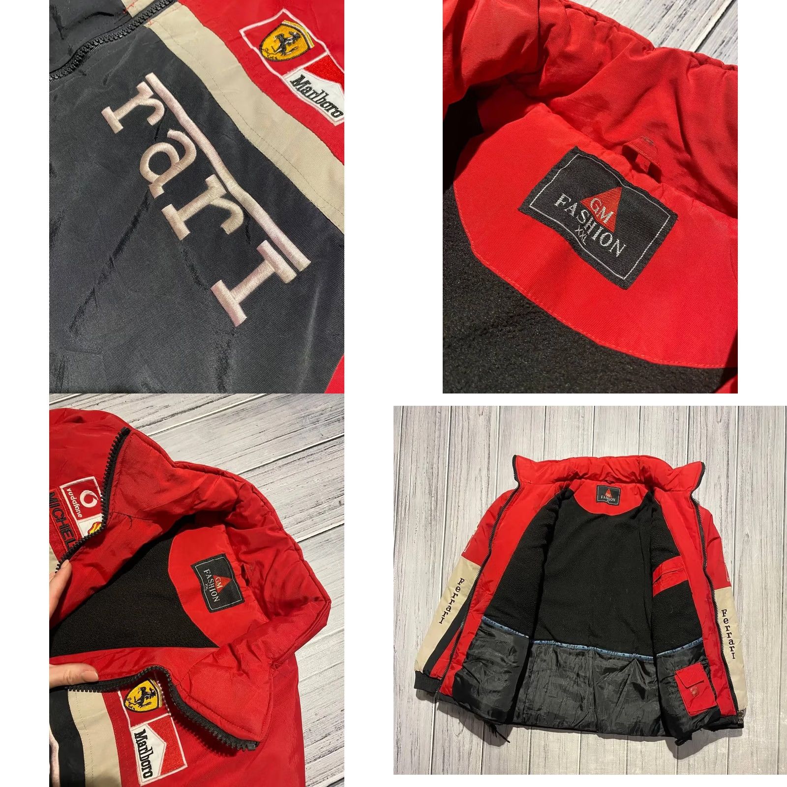 Ferrari VINTAGE Ferrari Jacket Red 90s Michael Schumacher Size 2XL Men Size US XXL / EU 58 / 5 - 8 Thumbnail