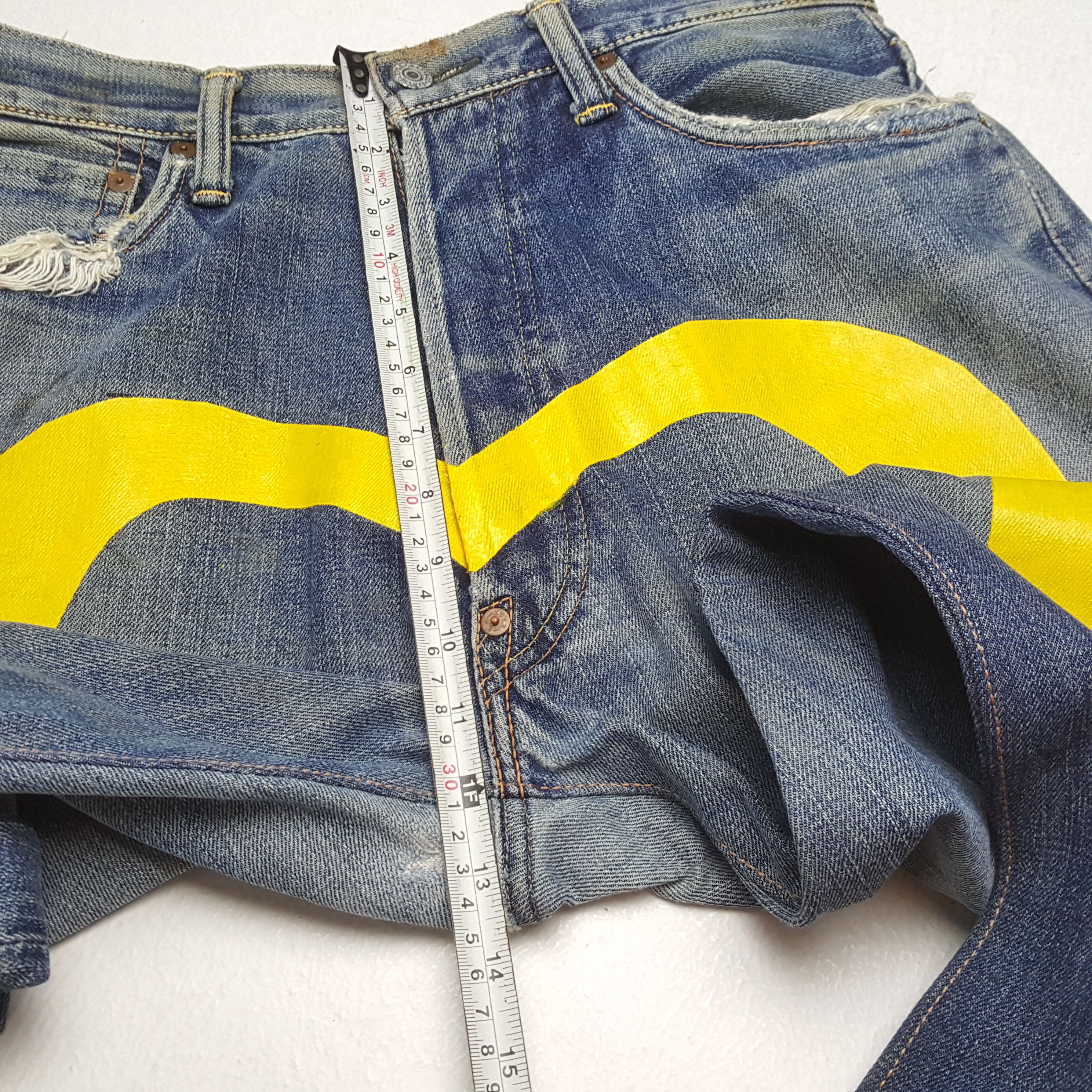 Evisu EVISU Japanese Brand Streetwear Custom Daicock Jeans Size US 30 / EU 46 - 8 Thumbnail
