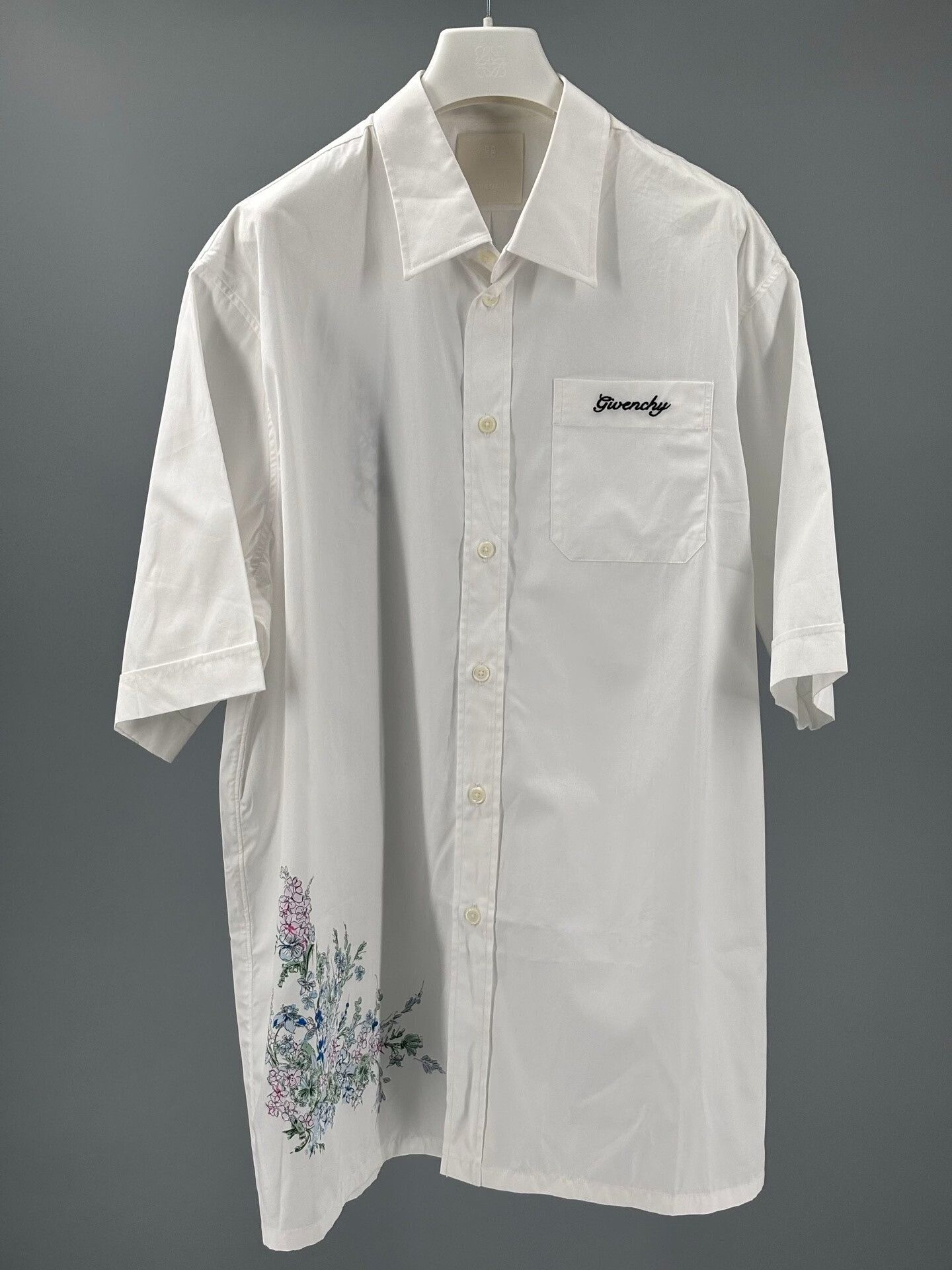 Givenchy givenchy men's short sleeve floral shirt Size US M / EU 48-50 / 2 - 1 Thumbnail