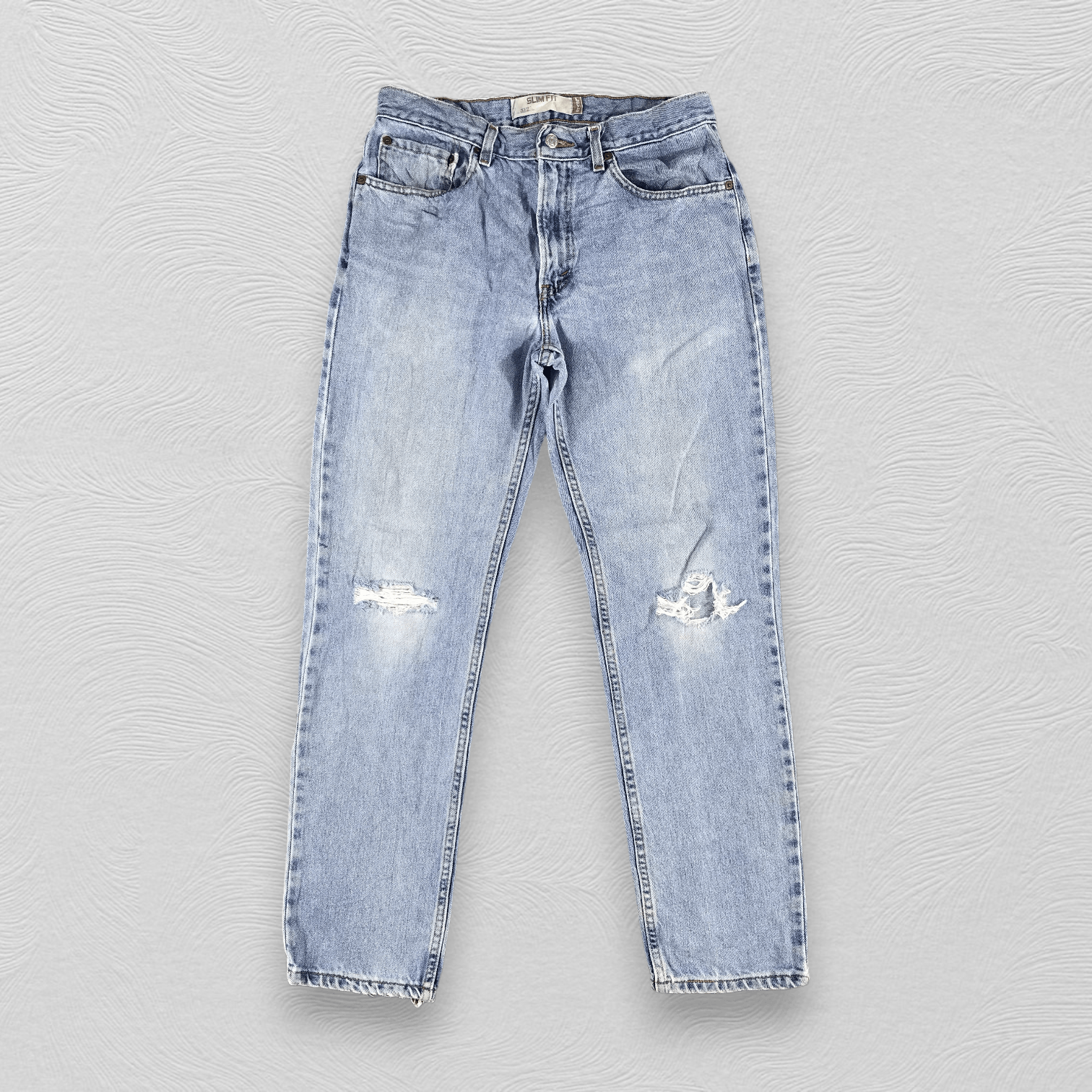 Levi's Vintage Levis 512 Jeans Distressed Denim KJ1075 Size US 32 / EU 48 - 1 Thumbnail