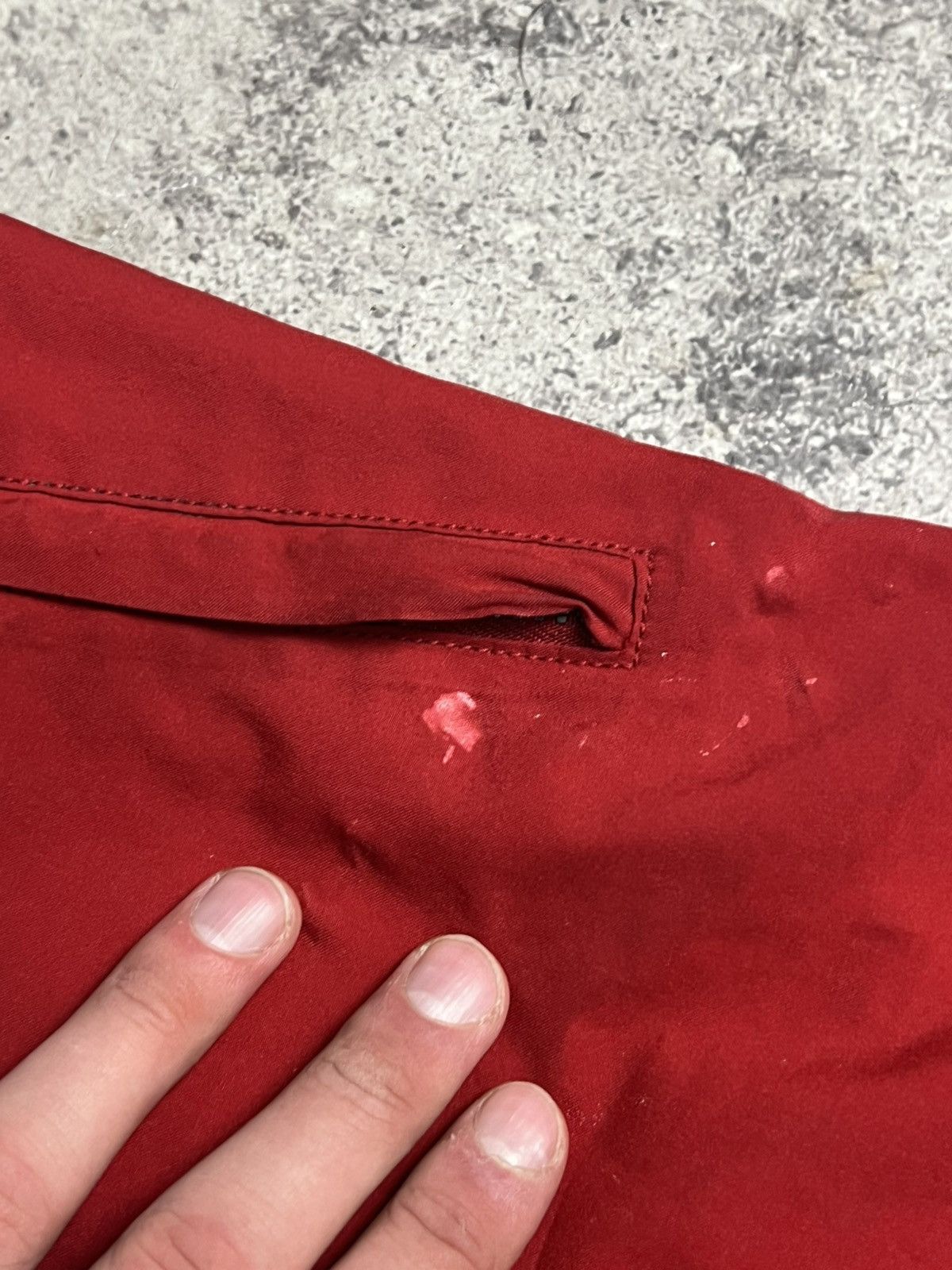 Prada Vintage Prada Nylon Red Tab Bag Size ONE SIZE - 4 Thumbnail