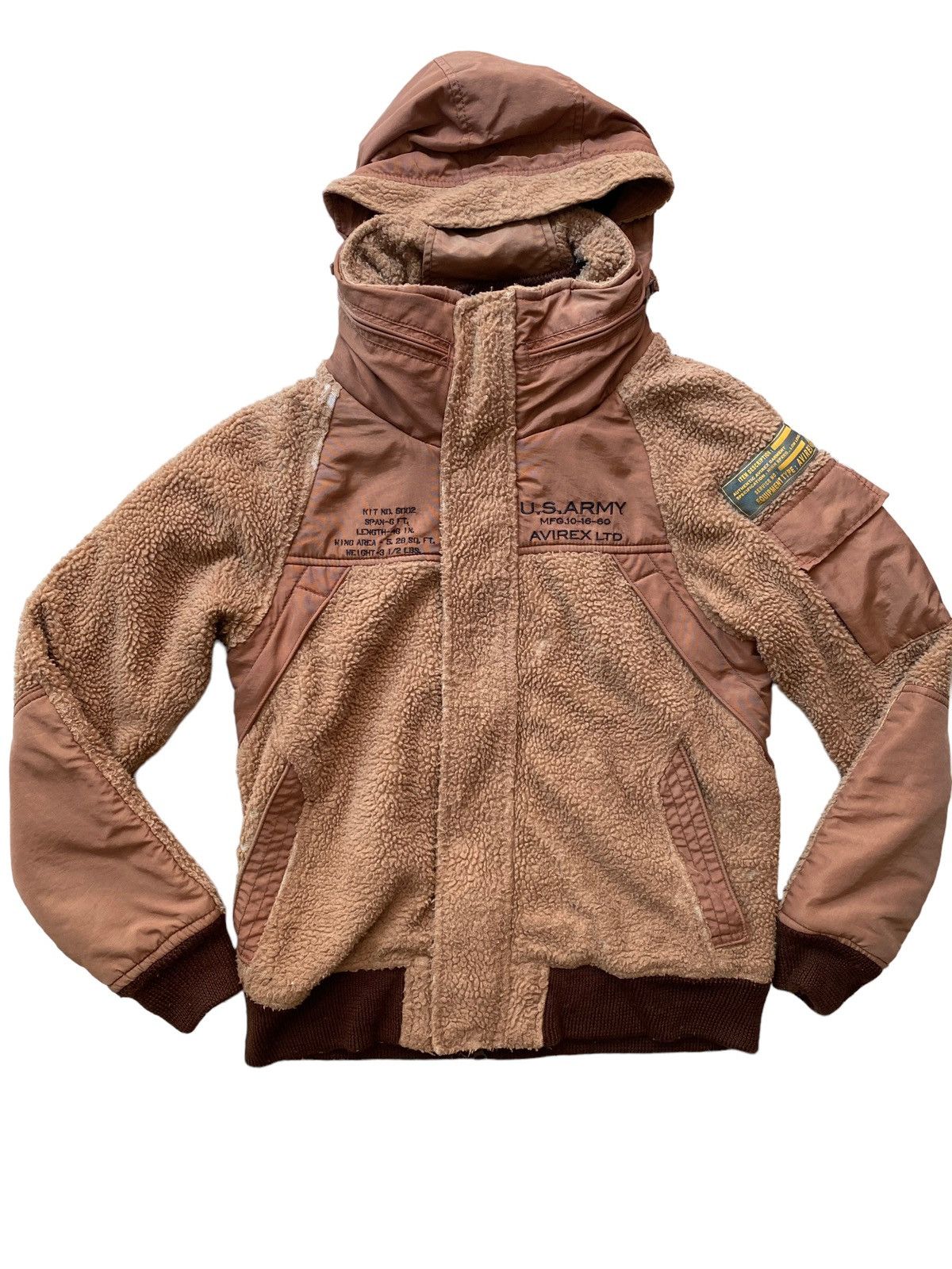 Avirex AVIREX ARMED FORCES bomber Jacket nice design Size US M / EU 48-50 / 2 - 1 Thumbnail