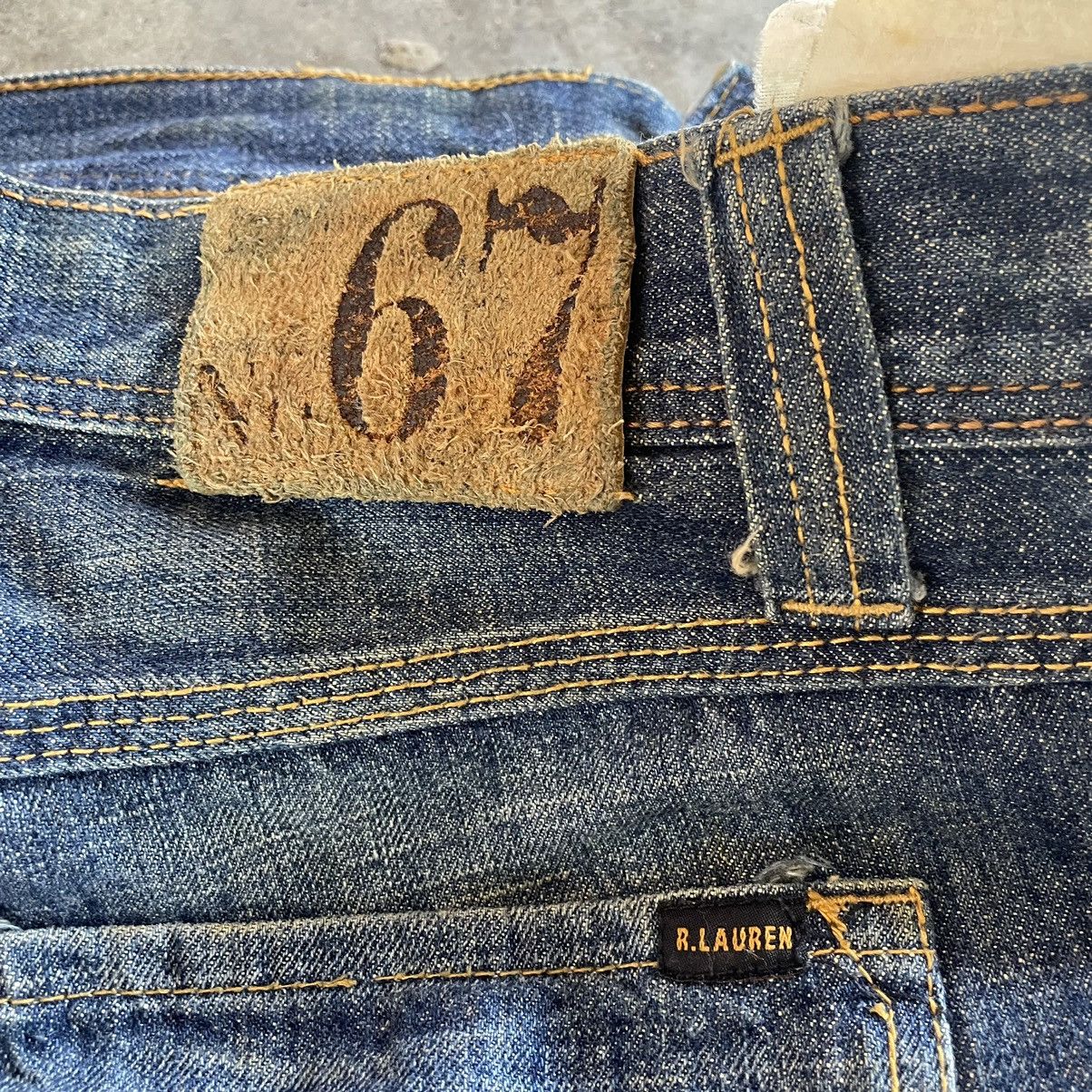 Polo Ralph Lauren × Ralph Lauren × Vintage 🔥🔥Vintage Polo Ralph Lauren Stoned Washed Regular Jeans Size US 31 - 12 Thumbnail