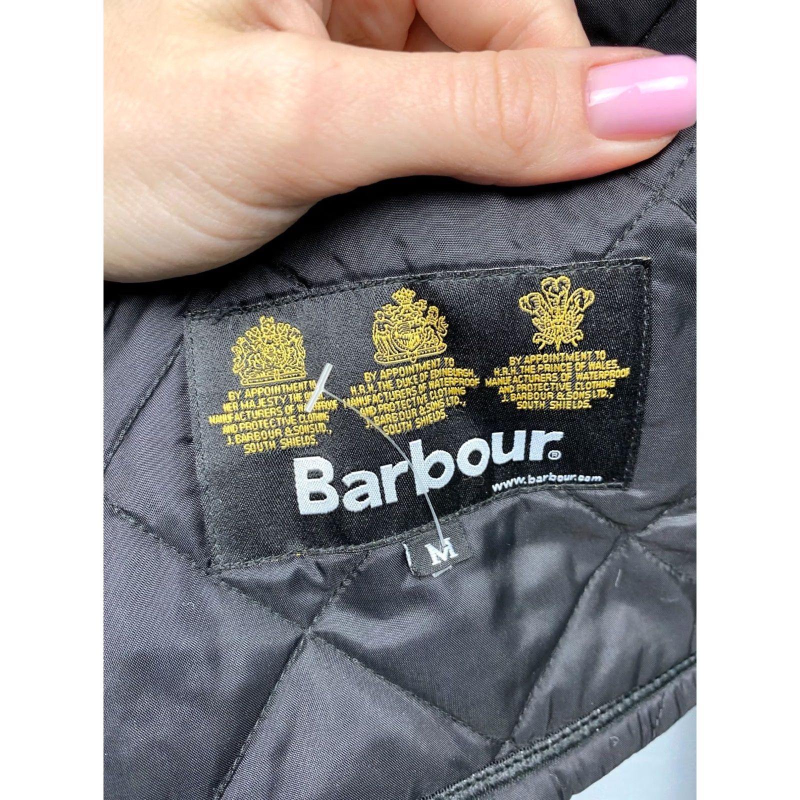 Barbour Barbour Quilted Jacket Barbour Mens Quilted Jacket M Black Mens Size US M / EU 48-50 / 2 - 4 Thumbnail