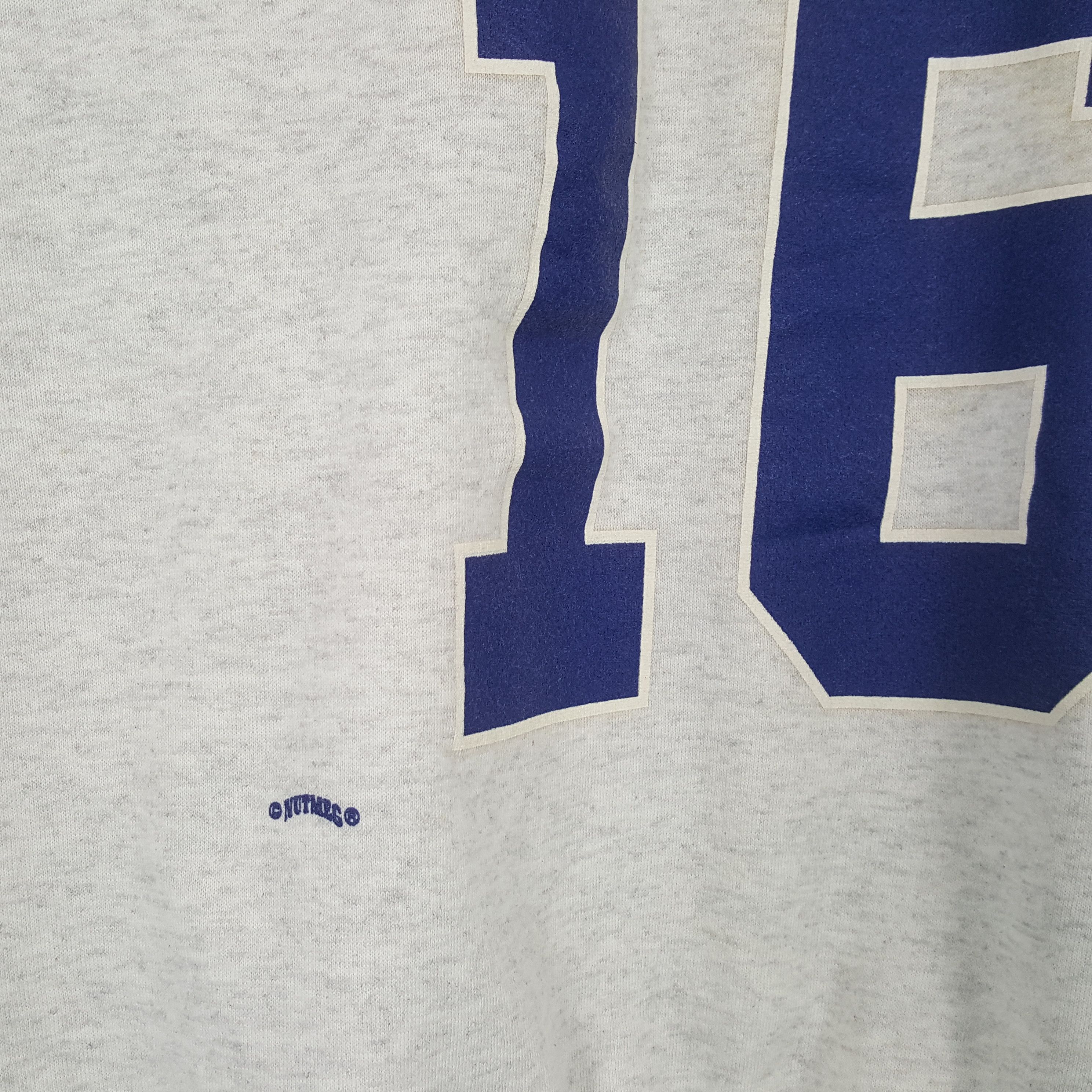 MLB × Nutmeg × Vintage Vintage LA DODGERS American Sport Baseball Team Sweatshirt Size US XL / EU 56 / 4 - 4 Thumbnail