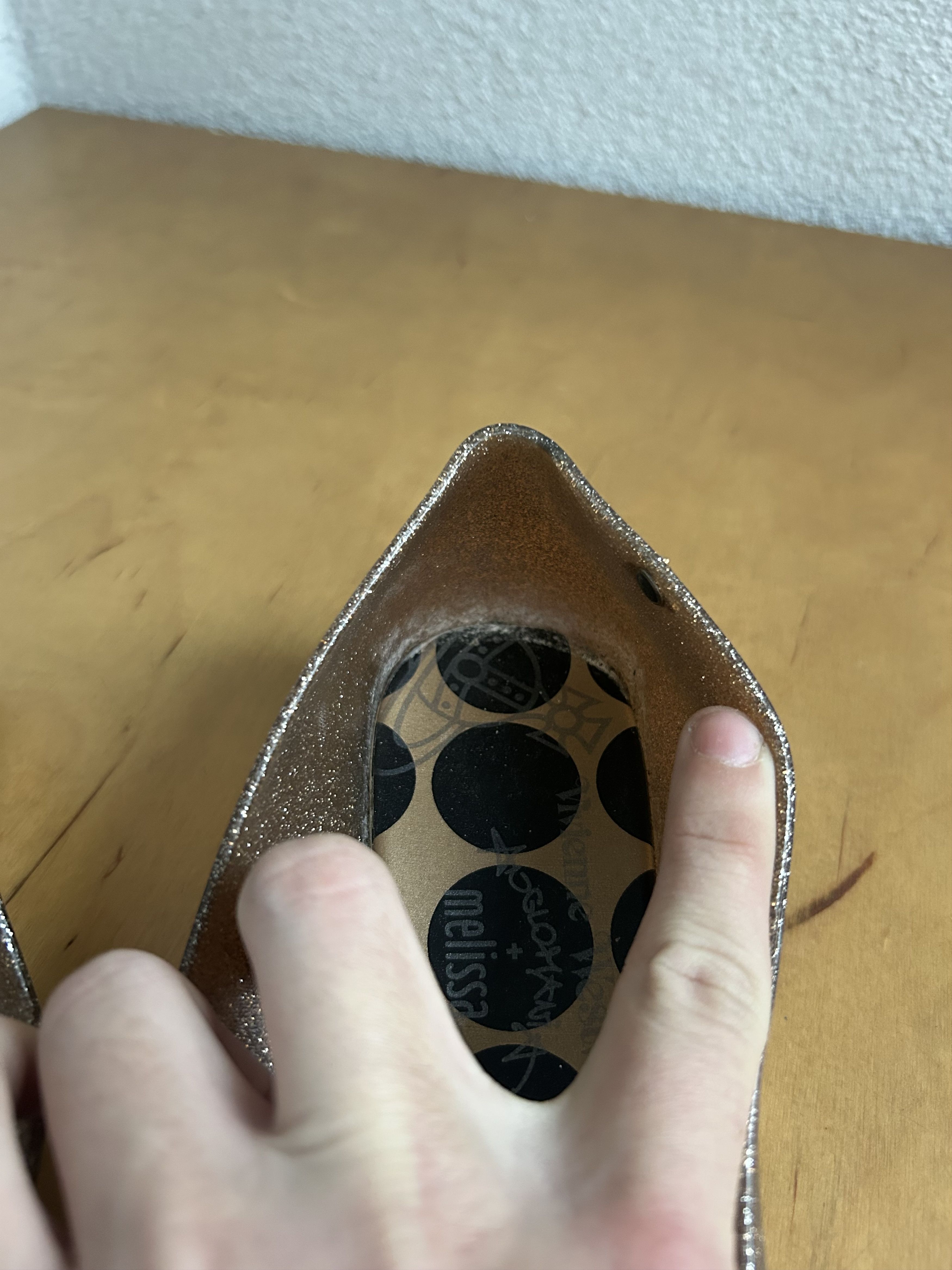 Melissa × Vivienne Westwood Vivienne Westwood x Melissa Anglomania Love ballet flats Size US 8 / IT 38 - 17 Thumbnail