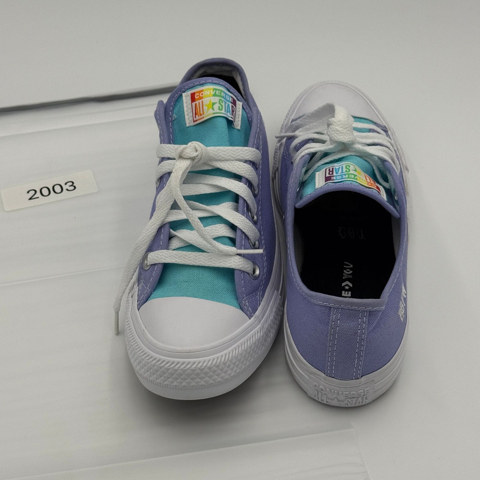 Converse Converse Custom Chuck Taylor All Star Low Top Pride Shoes Size US 8.5 / IT 38.5 - 7 Thumbnail