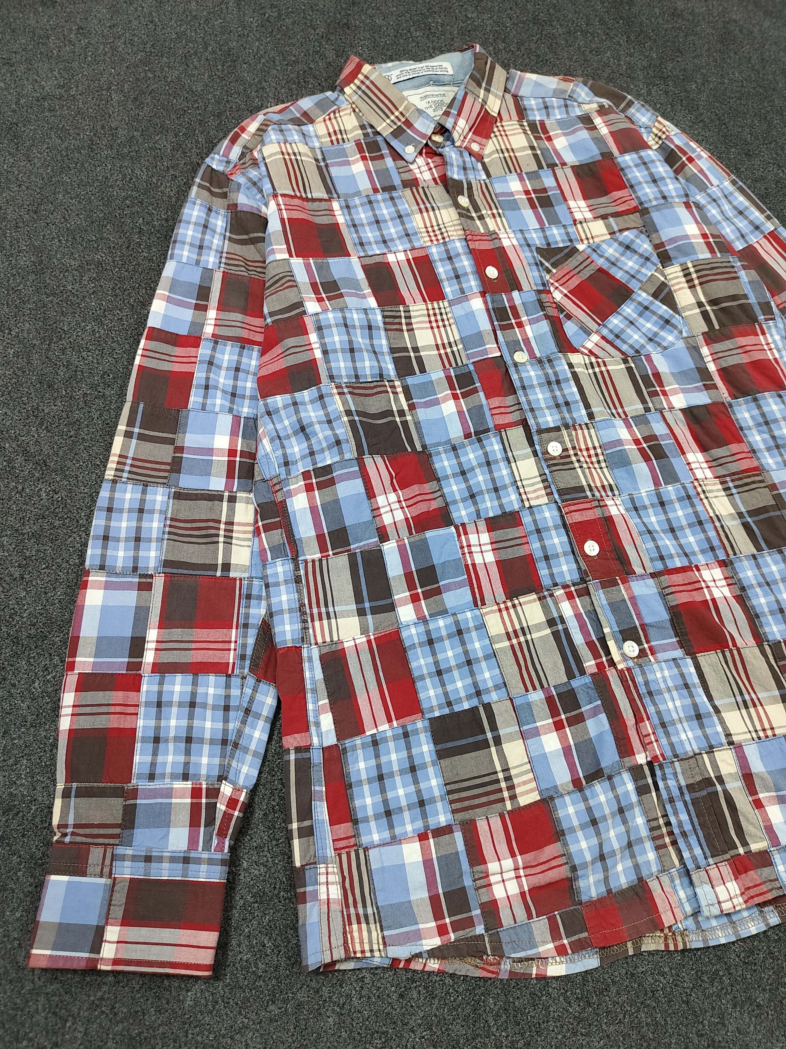 thisisneverthat Thisisneverthat🔥SS13 A Nook in The Garden Pacthwork Madras Size US M / EU 48-50 / 2 - 4 Thumbnail