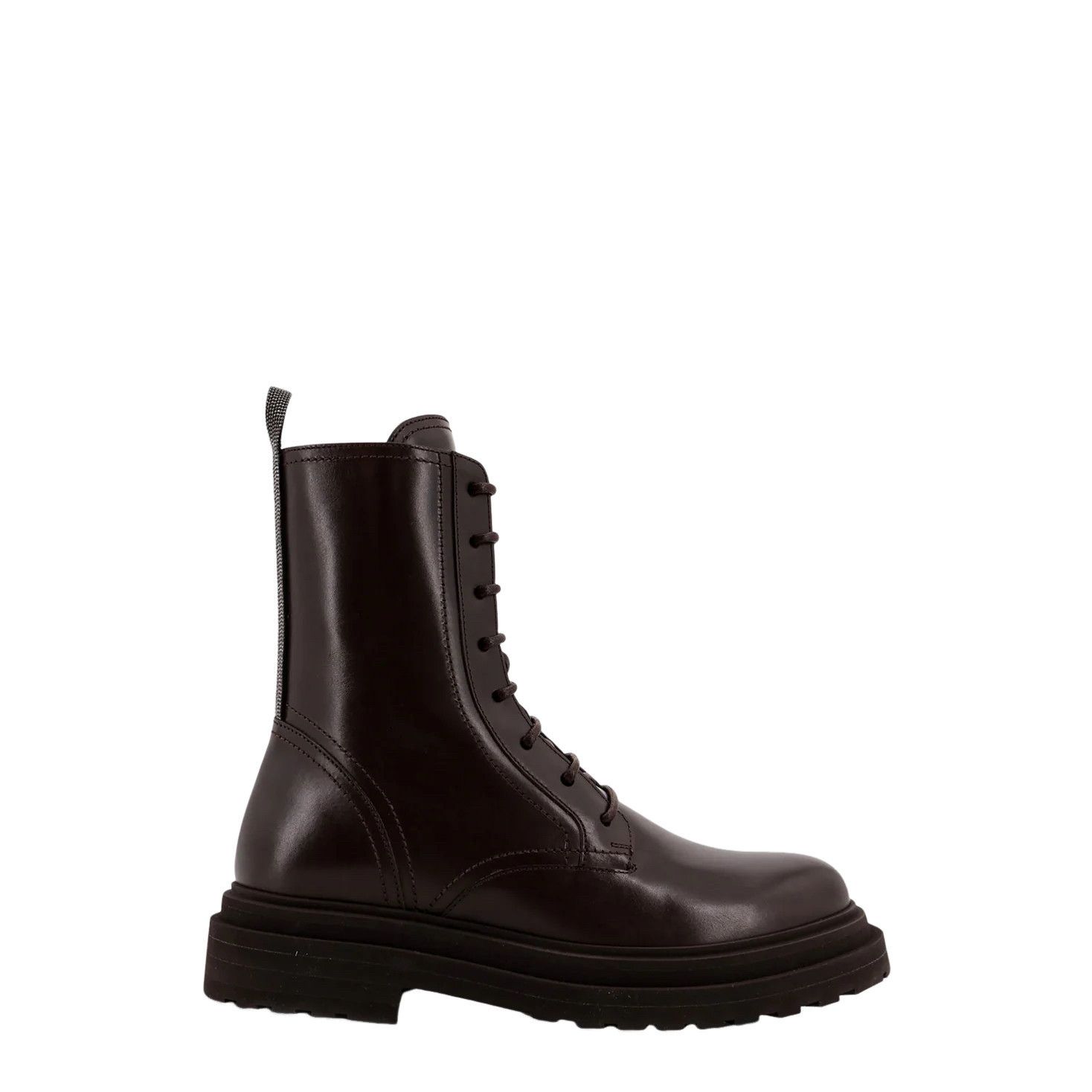 Brunello Cucinelli BRUNELLO CUCINELLI Brown Leather Boots New & Authentic (Wome Size US 8 / IT 38 - 1 Thumbnail