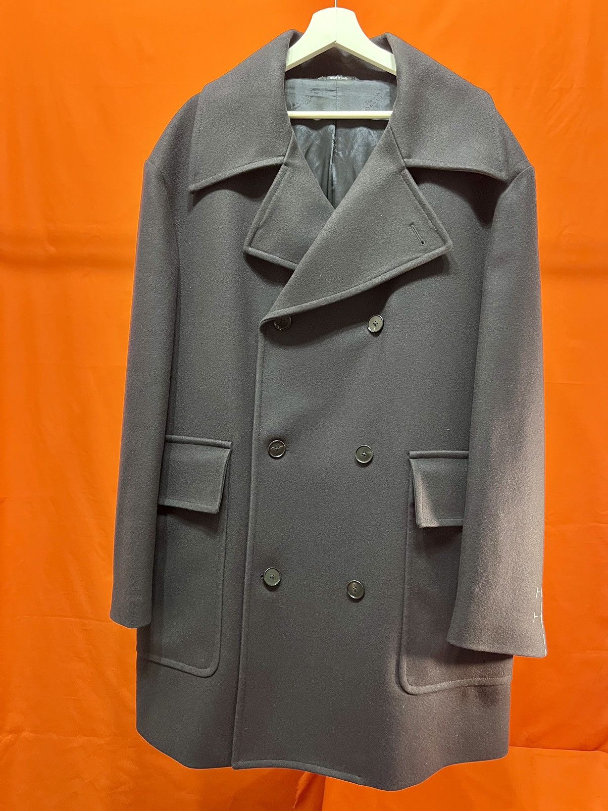 image of Maison Margiela Padded Coat Defile John Galliano, 2014 in Blue, Men's (Size Medium)