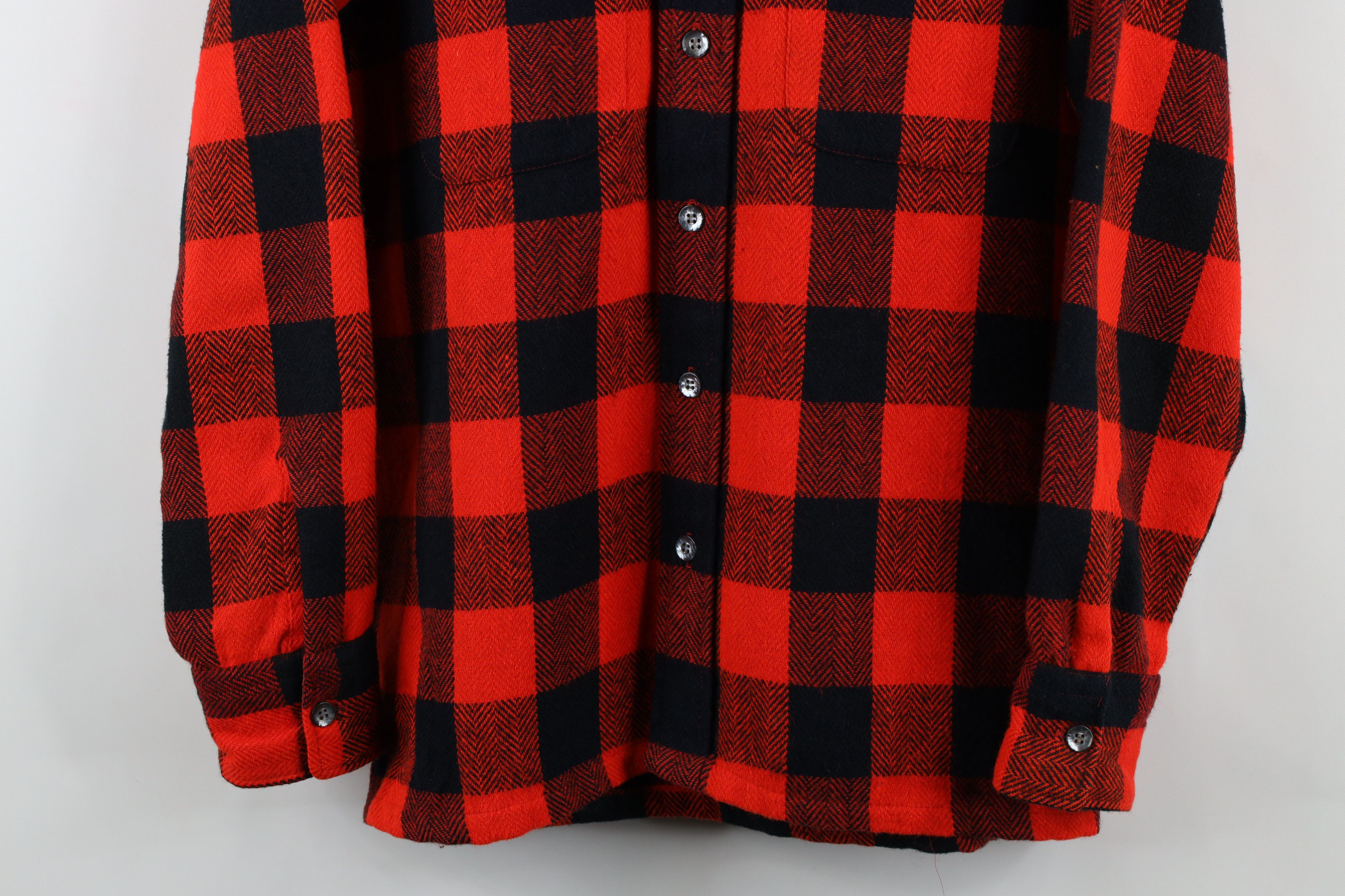 Vintage Vintage 60s 70s Streetwear Collared Button Shirt Buffalo Size US S / EU 44-46 / 1 - 3 Thumbnail