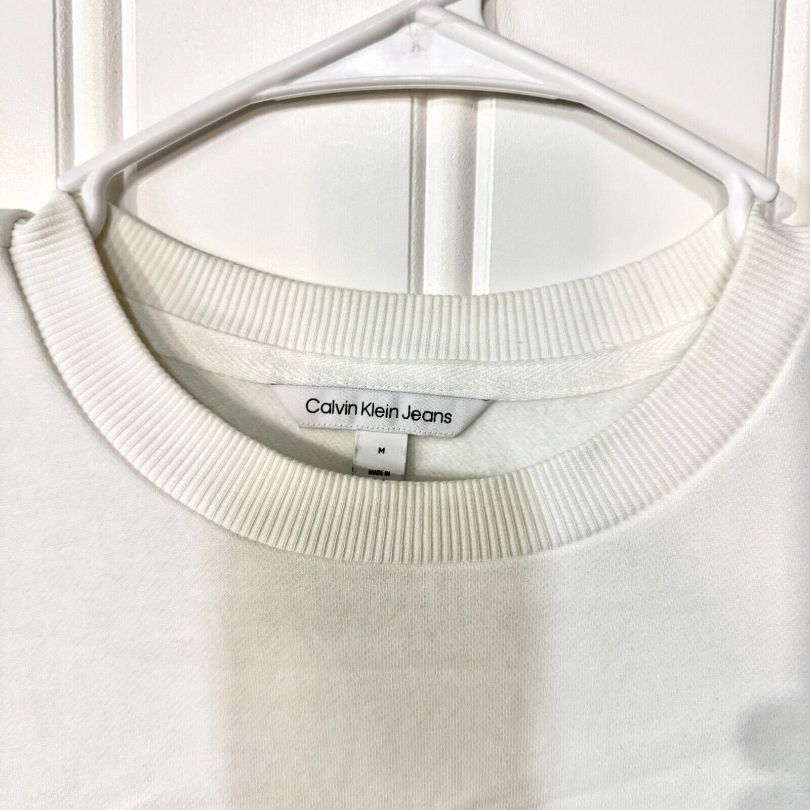 Calvin Klein Calvin Klein Sweater Sz Medium Graphic Long Sleeve Slim Fit Size US M / EU 48-50 / 2 - 2 Thumbnail