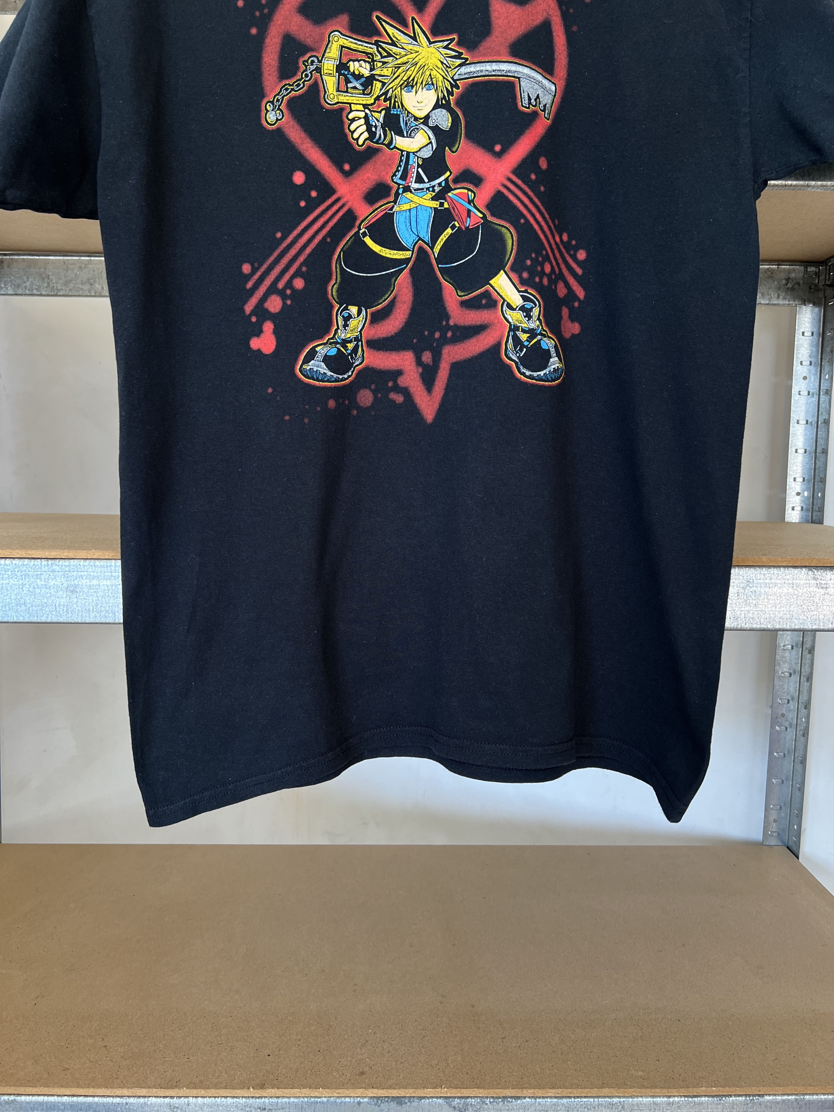 Anime × Playstation × Vintage Vintage 2000s Kingdom Hearts Sore PlayStation Game Tee Size US L / EU 52-54 / 3 - 9 Thumbnail