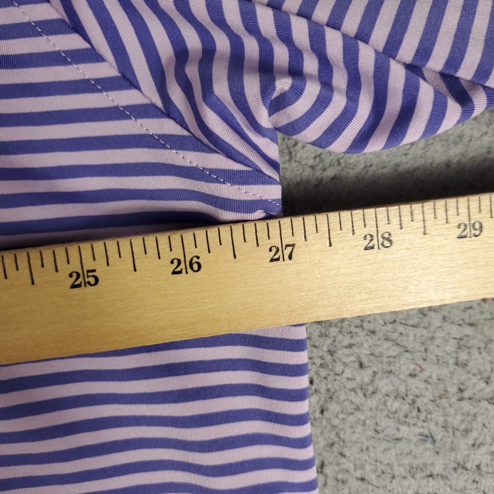 Peter Millar Peter Millar Polo Shirt Mens 2XL Purple Striped Golf Summer Comfort Short Sleeve Size US XXL / EU 58 / 5 - 7 Thumbnail