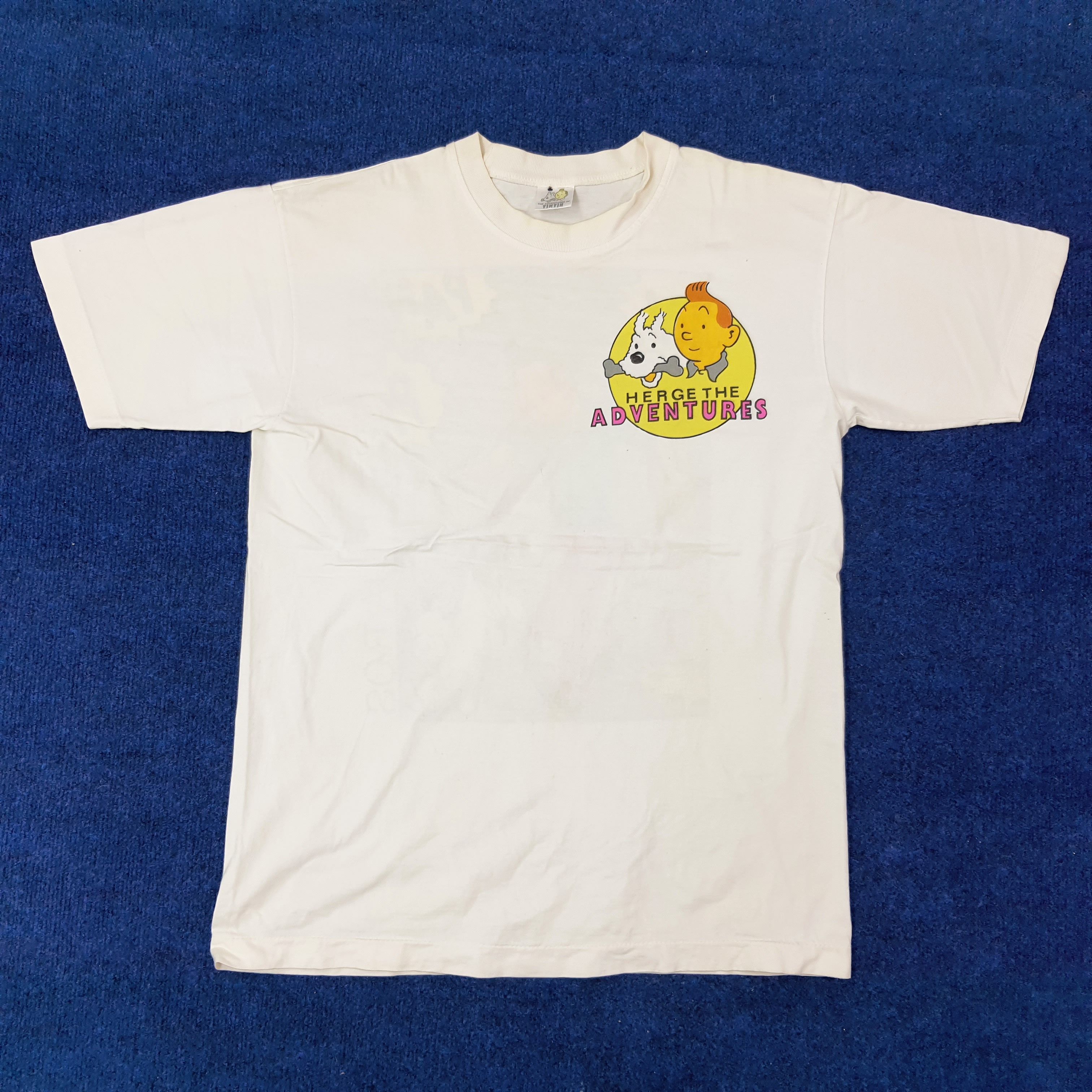 Vintage Vintage Adventure of TinTin and the Picaros Tshirt C249N73 Size US M / EU 48-50 / 2 - 3 Thumbnail