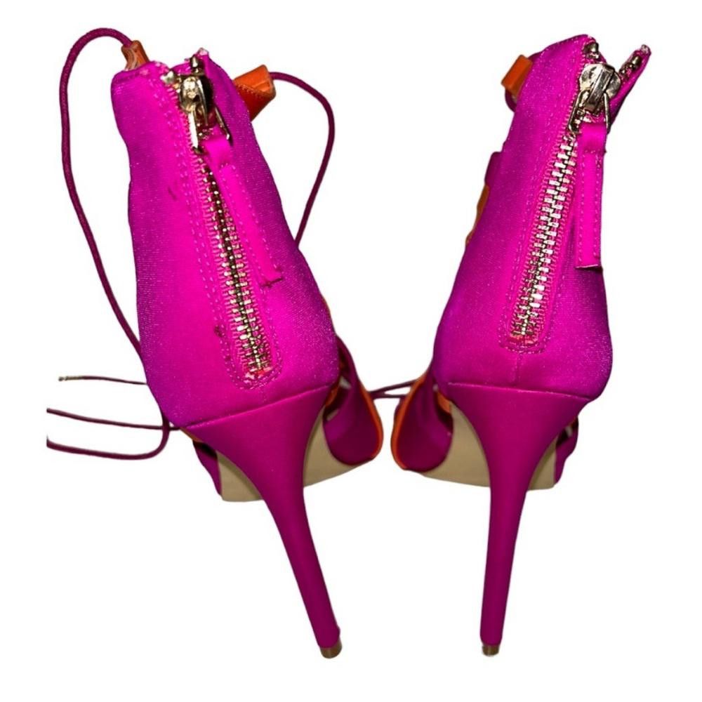 Designer Shoe Dazzle l Sadie Strappy Caged Stiletto Size 5.5 Size US 5.5 / IT 35.5 - 5 Thumbnail