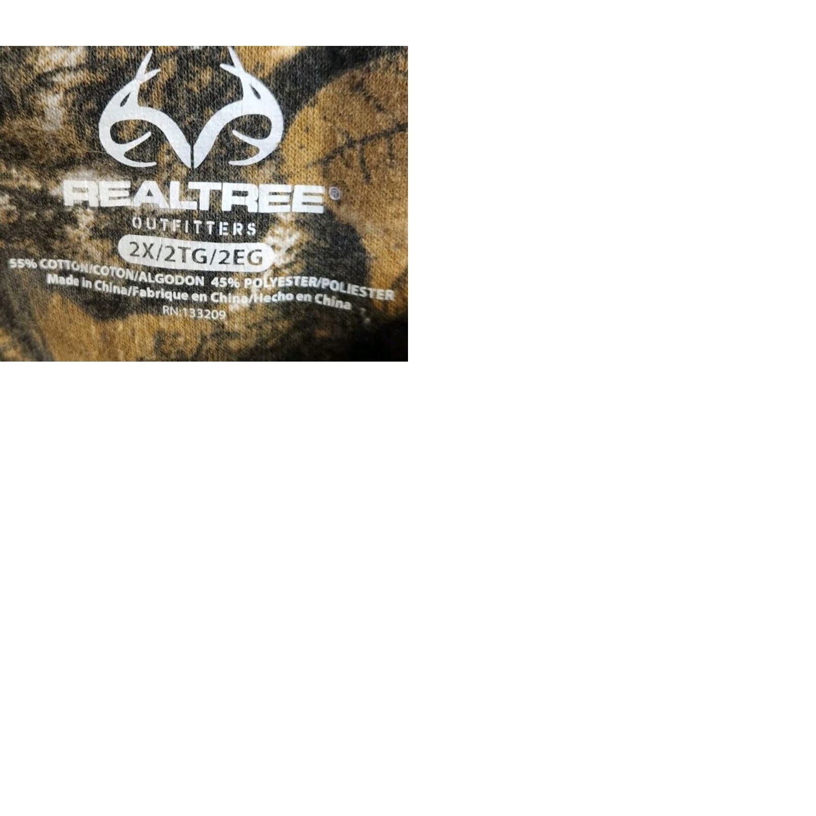 Realtree VINTAGE? REALTREE Outfitters Edge Camo Sweatshirt Mens 2X XXL Pullover Sweater Camouflage Size US XXL / EU 58 / 5 - 9 Thumbnail