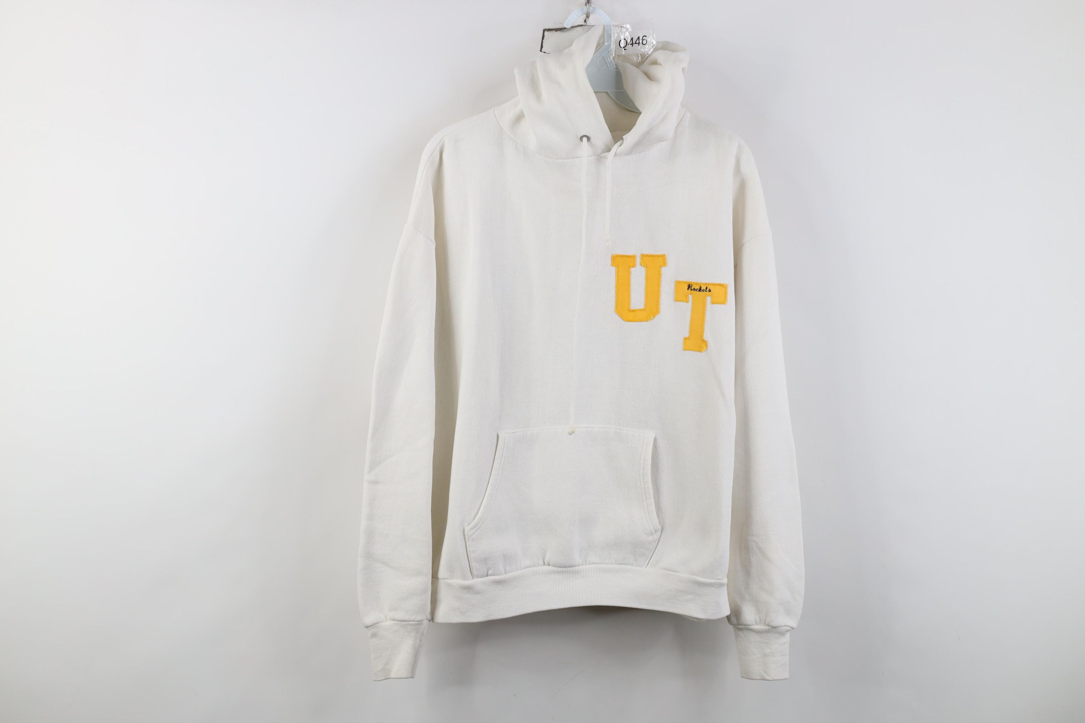 Vintage Vintage 70s University of Toledo Rockets Hoodie Sweatshirt Size XL / US 12-14 / IT 48-50 - 1 Thumbnail