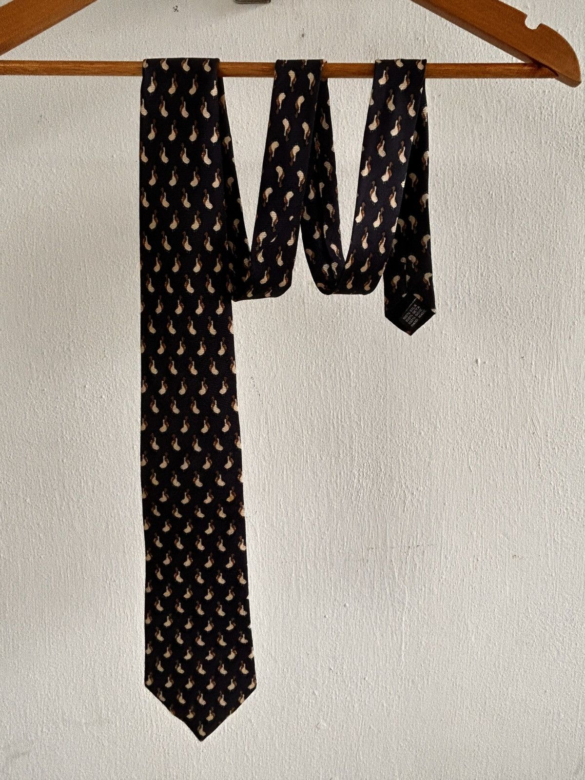 Vintage Monograme Duck Anne Catherine Tie Size ONE SIZE - 2 Thumbnail