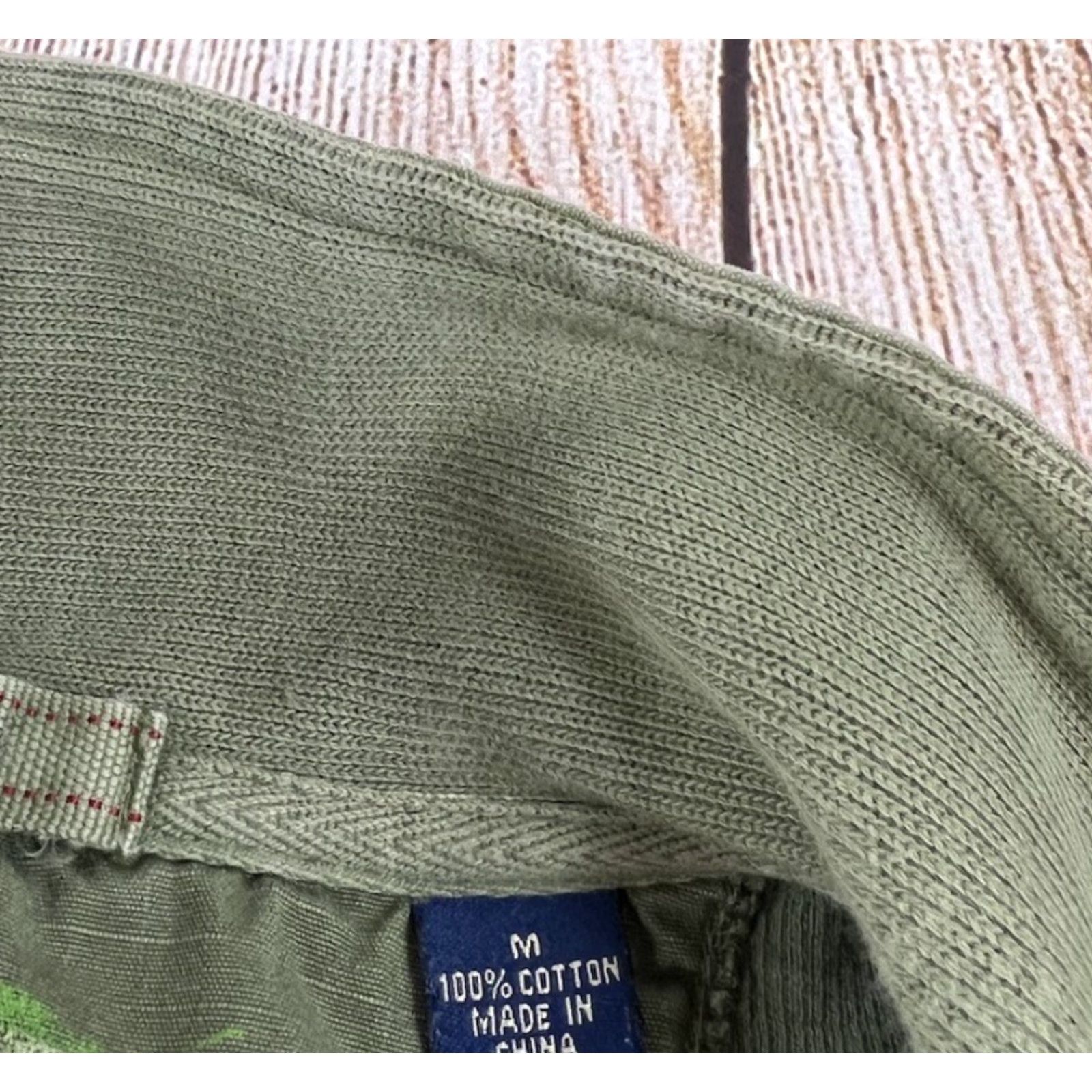Tommy Bahama VINTAGE Tommy Bahama Sweatshirt Pullover 1/4 Zip Green M Mens Beach Outdoor Classic Relaxed Size M Size US M / EU 48-50 / 2 - 7 Thumbnail