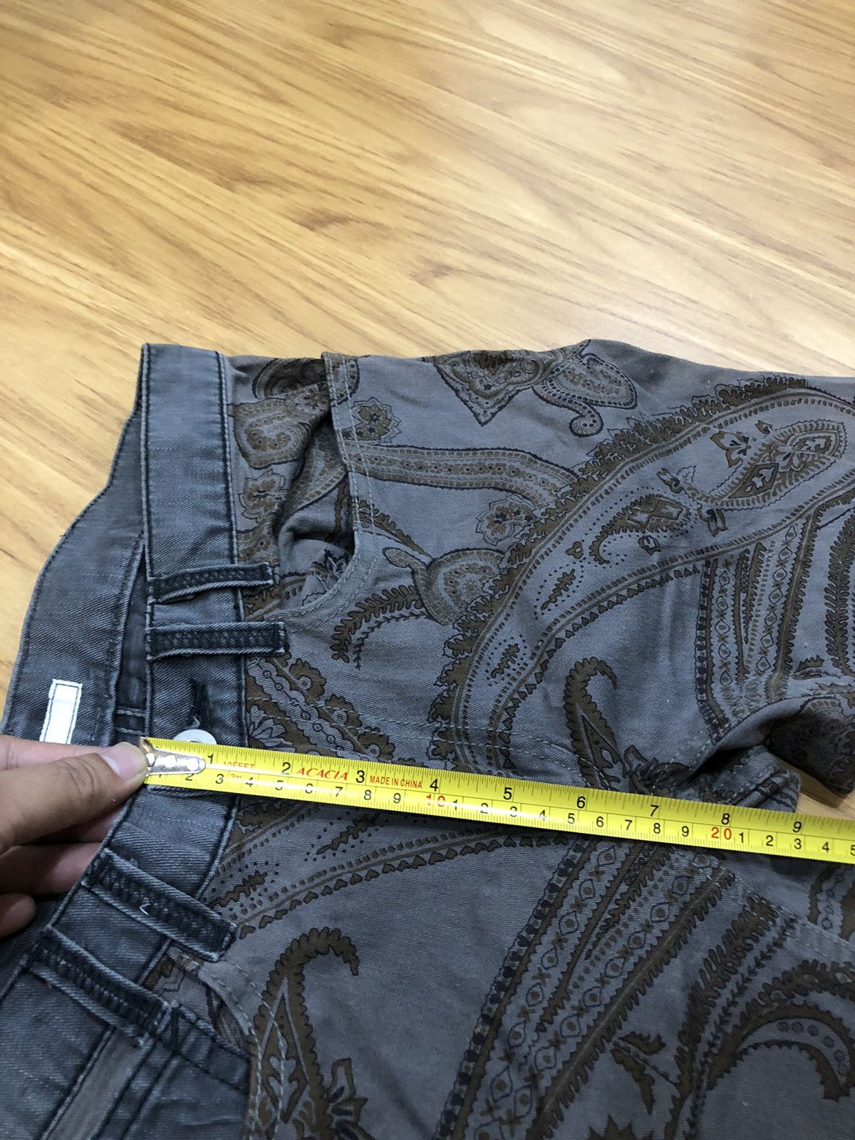 Japanese Brand Kei Hayama Plus Japanese Paisley Pant Size US 30 / EU 46 - 13 Thumbnail