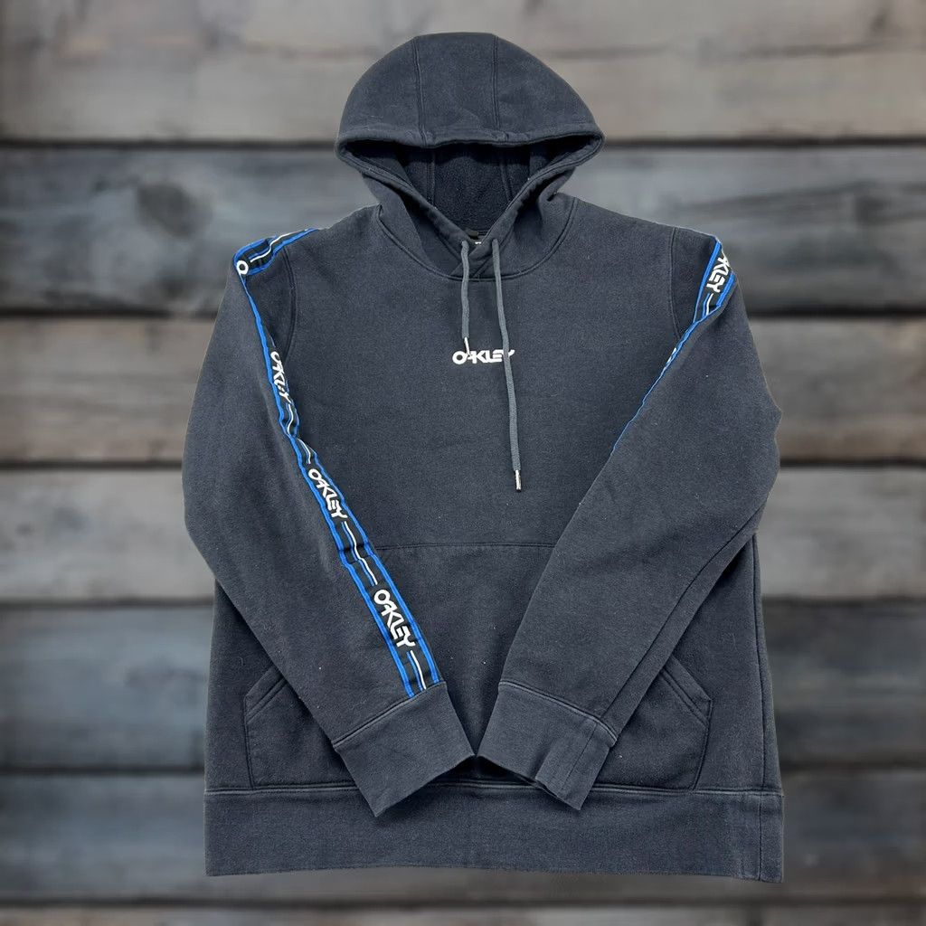 Oakley Oakley Hoodie Mens M Black Pullover Fleece Drawstring Logo Crew Neck Streetwear Winter Regular Size US M / EU 48-50 / 2 - 1 Thumbnail