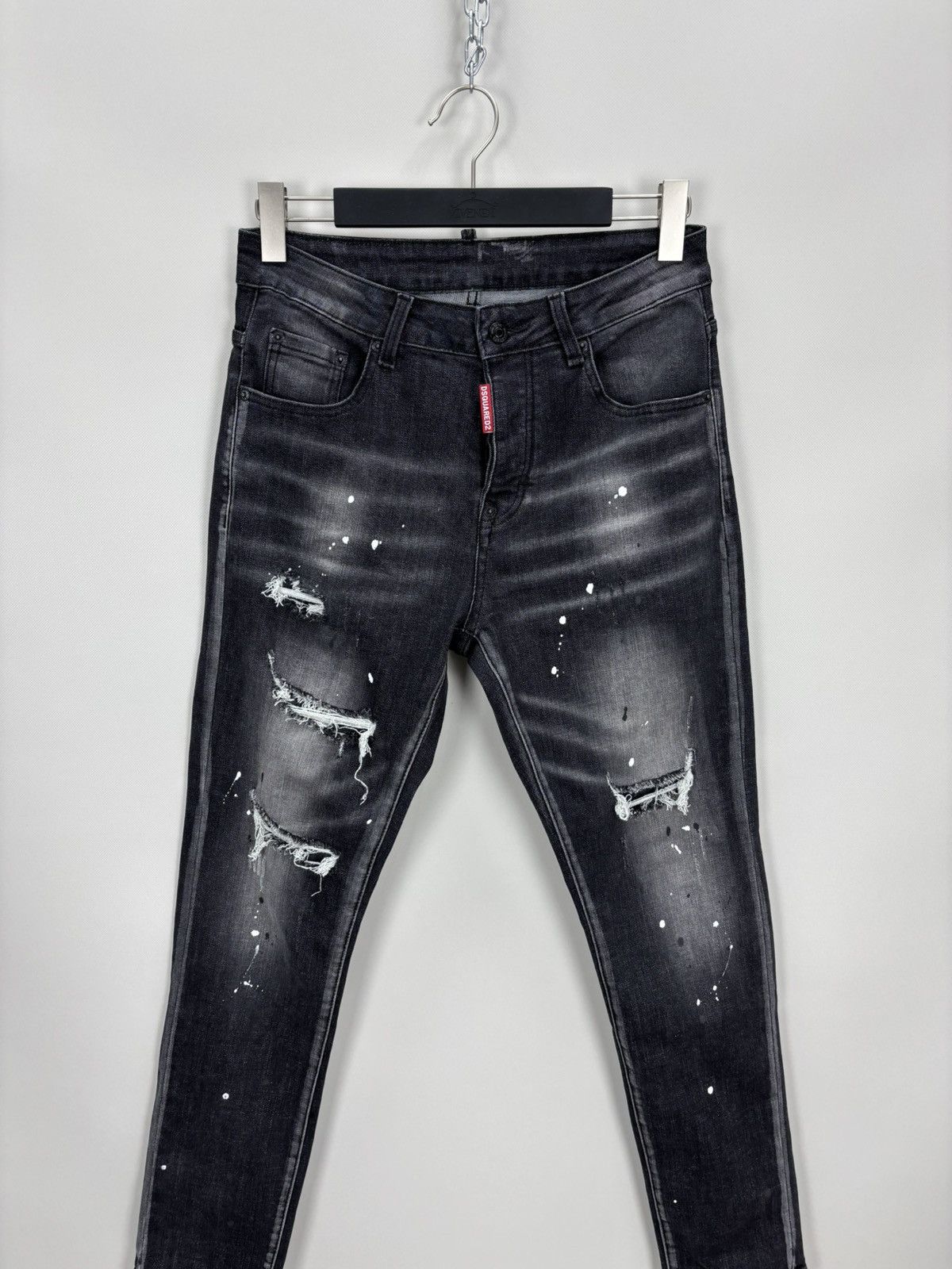 Dsquared2 Mens jeans Dsquared2 Size 46 Color Black Size US 31 - 2 Thumbnail