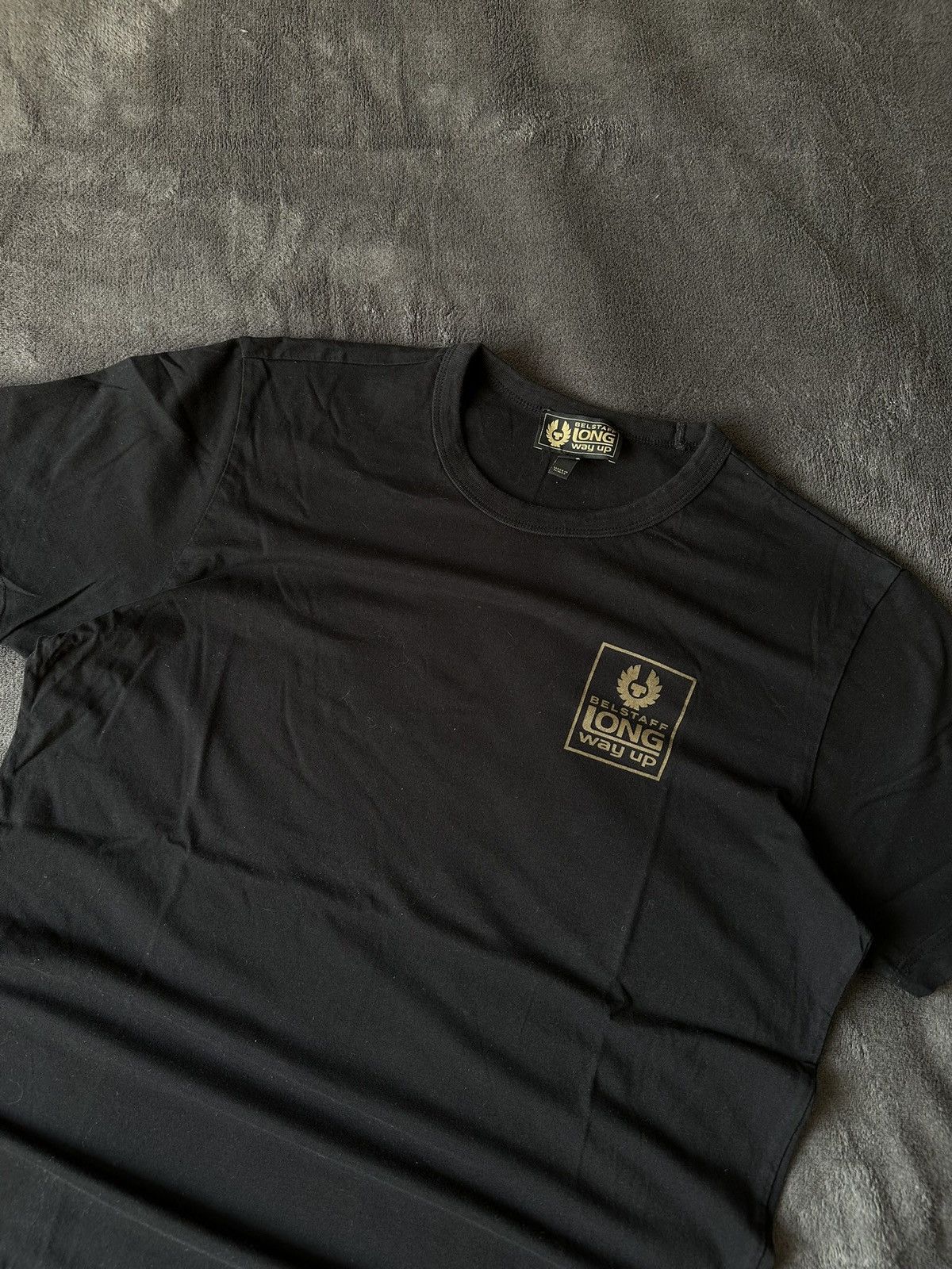 Belstaff × Vintage Vintage Belstaff T Shirt Tee Logo Black Size US M / EU 48-50 / 2 - 4 Thumbnail
