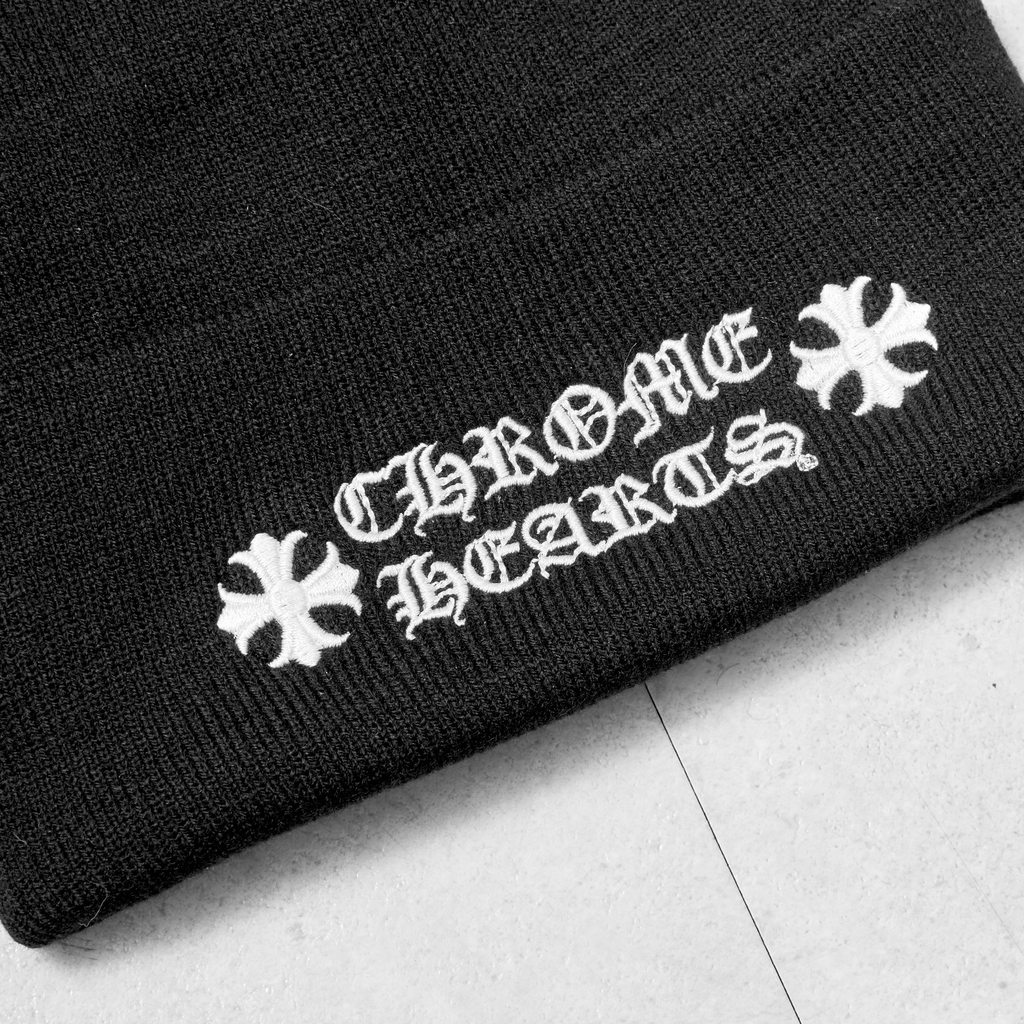 Chrome Hearts CHROME HEARTS Beanie BLACK Size ONE SIZE - 4 Thumbnail
