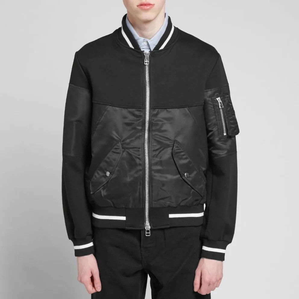 Japanese Brand × Sophnet. × uniform experiment Sophnet Japan Fabric Mix Bomber Jacket Size US M / EU 48-50 / 2 - 10 Thumbnail