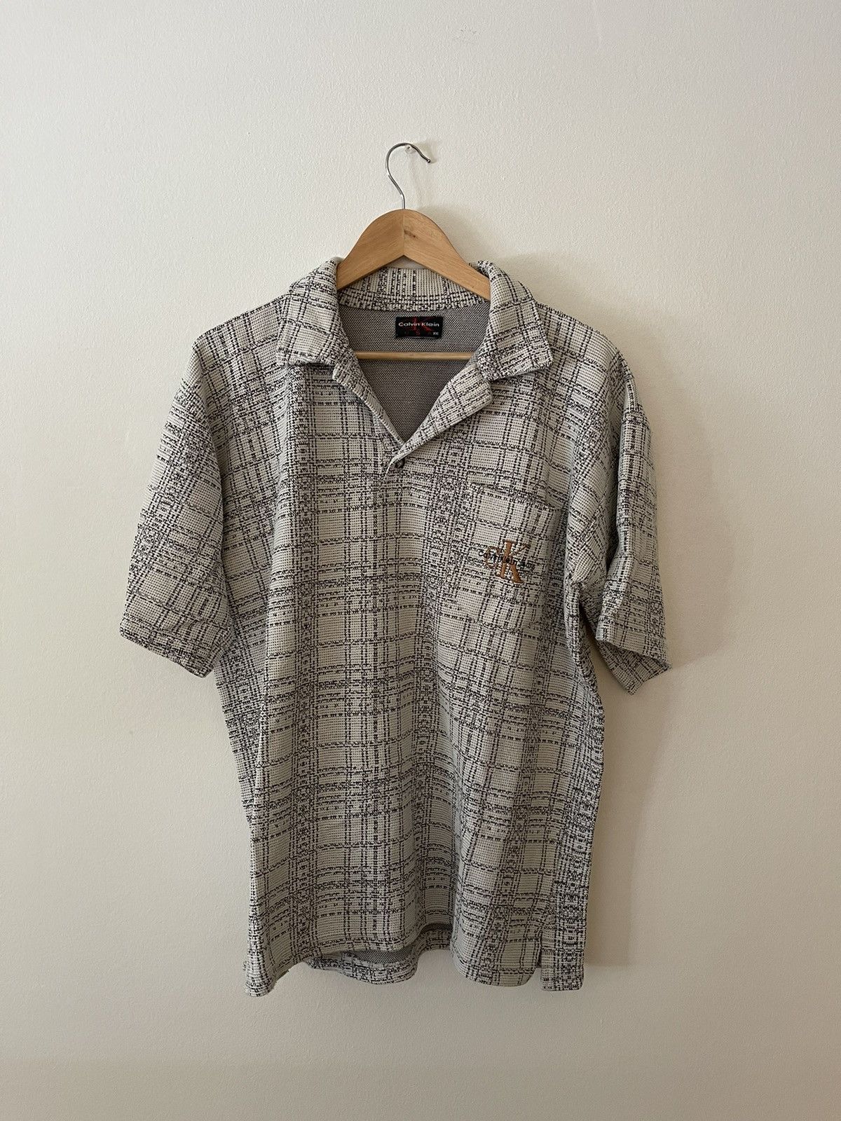 Calvin Klein Calvin Klein Bootleg Polo Shirt - 2000s Size US XXL / EU 58 / 5 - 1 Thumbnail
