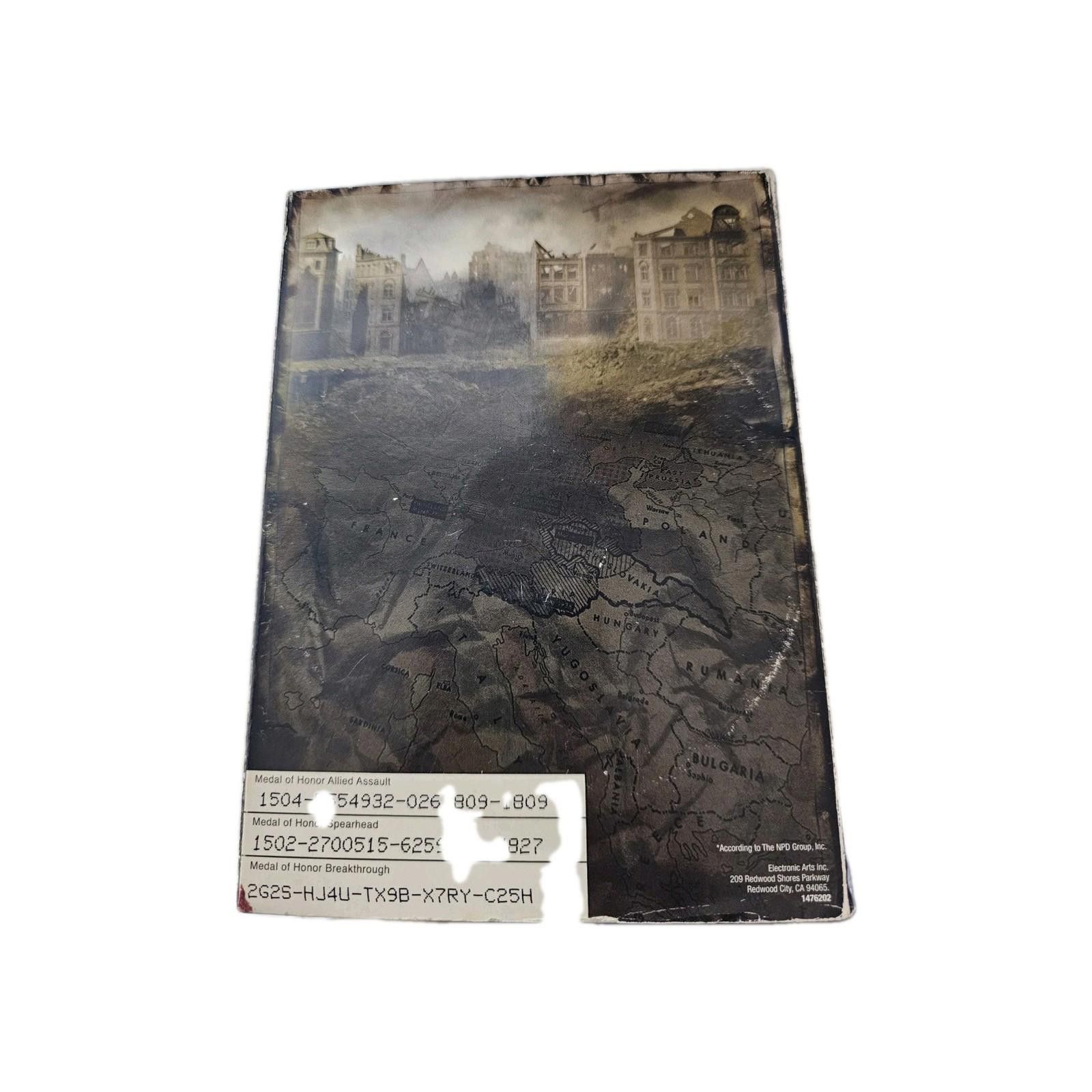 Other Medal Honor Allied Assault War Chest 5xCD Book PC Window Size ONE SIZE - 2 Thumbnail