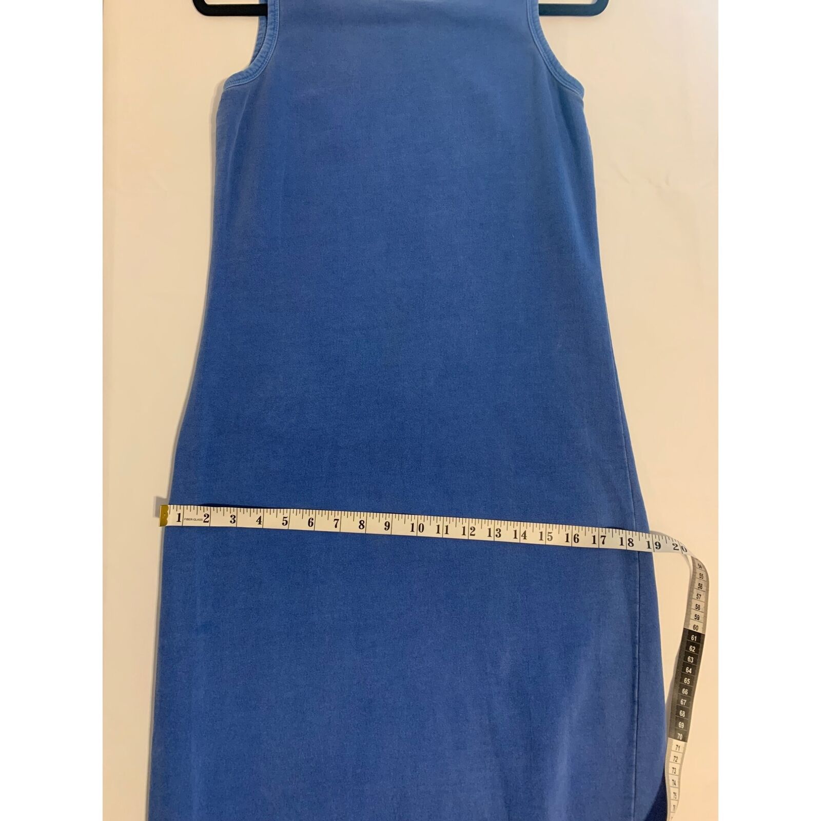 Other Vtg 90s Dusty Blue Marsh Landing Maxi Body Con Tshirt Dress Size S / US 4 / IT 40 - 22 Thumbnail