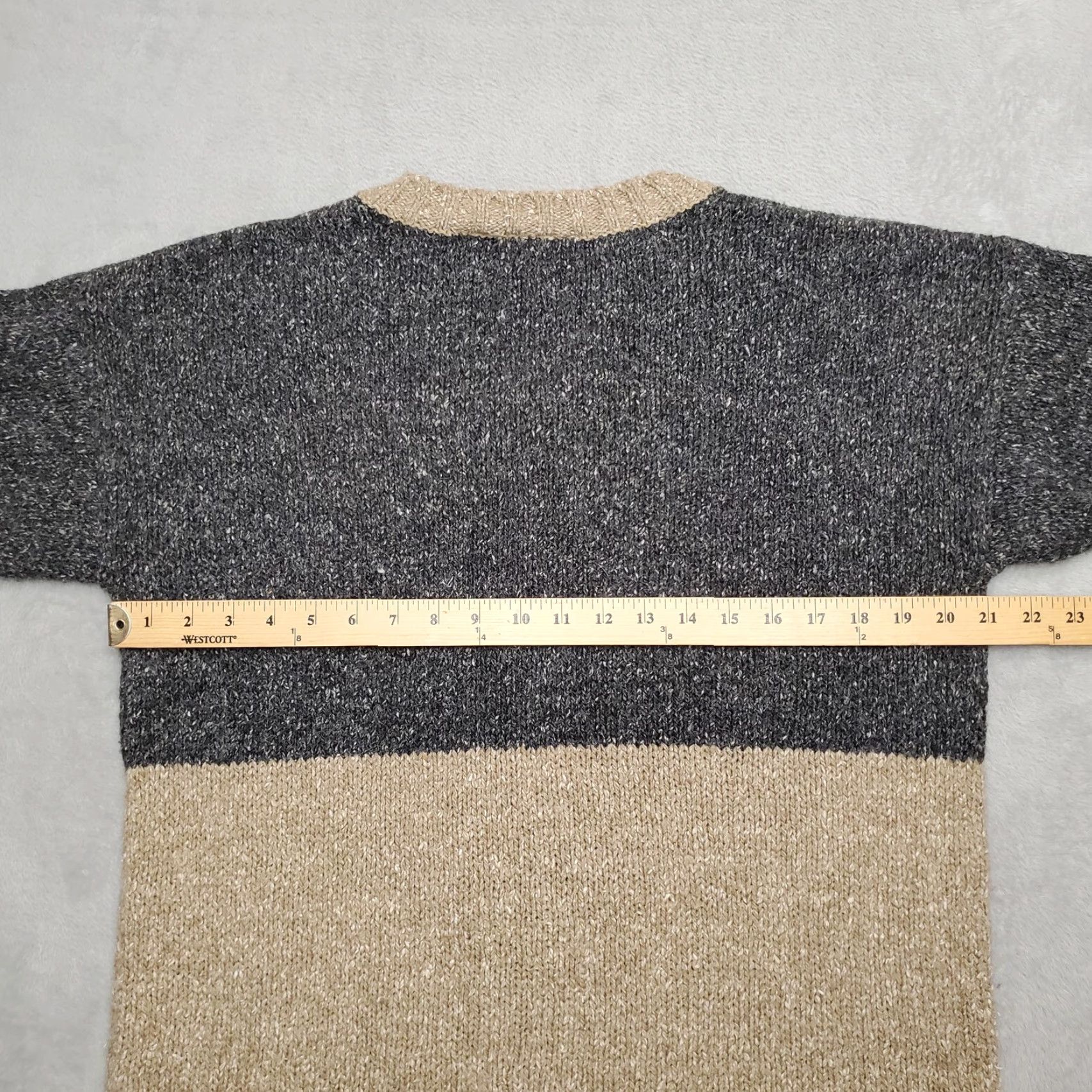 Vintage VINTAGE 955 Originals Sweater Men M Beige Wool Blend V-Neck Pullover Casual 955 Originals Mens Long Sleeve Knit Solid Classic Modern Size US M / EU 48-50 / 2 - 5 Thumbnail