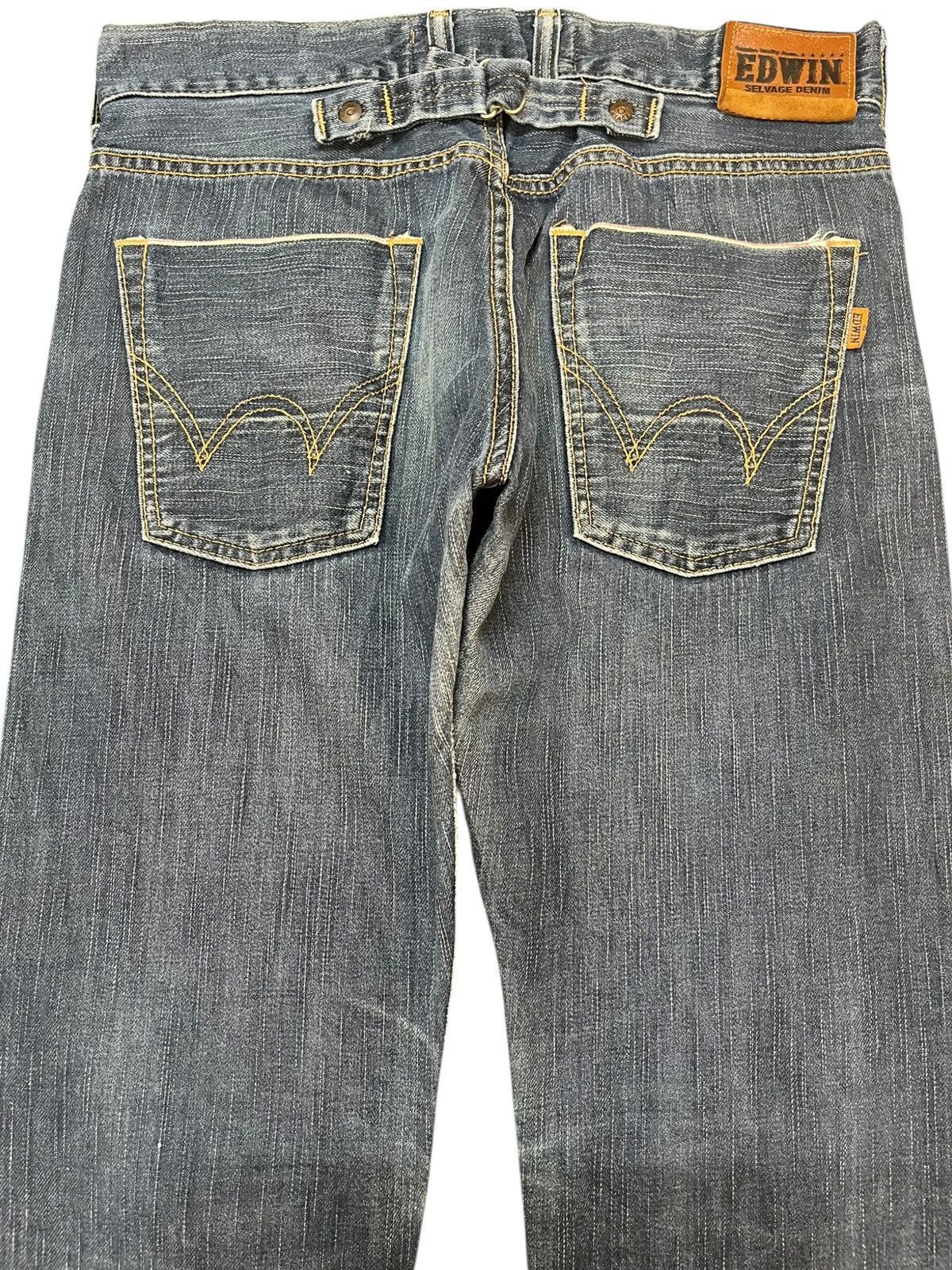 Beauty Beast × Edwin Vintage Edwin 505 Selvedge Skinny Denim Size US 30 / EU 46 - 8 Thumbnail