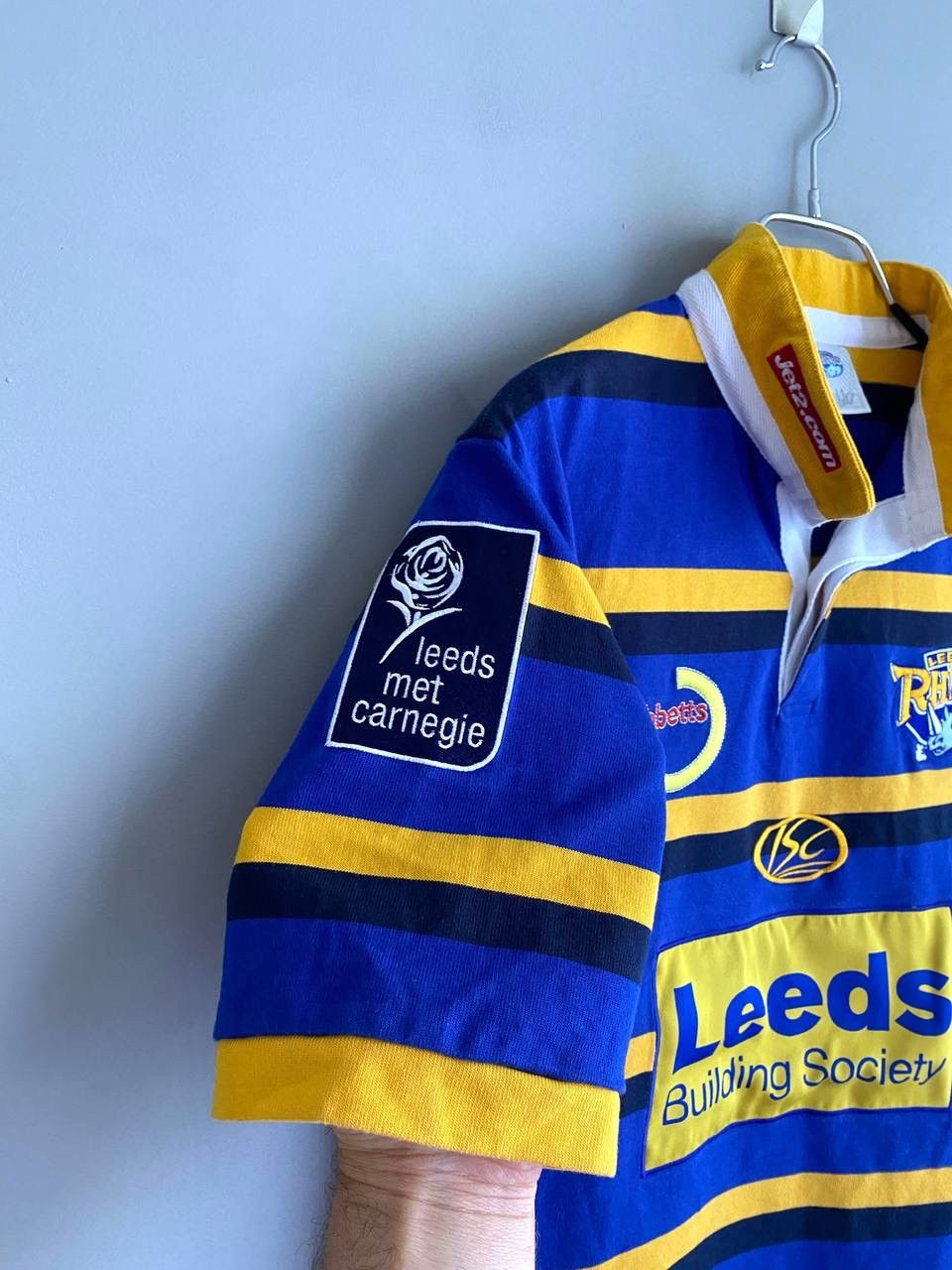 Other Leeds Rhinos England 2009/10 Vintage Rugby Jersey Y2K Size S Size US S / EU 44-46 / 1 - 8 Thumbnail