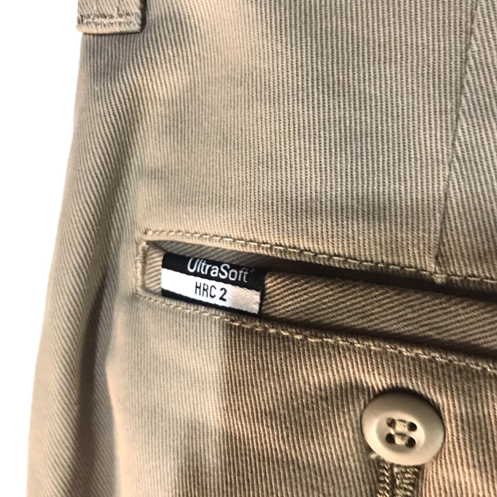 Vintage Riverside Fire Resistant Protective Pants Tan 30X38 Mens USA New Size US 30 / EU 46 - 3 Thumbnail