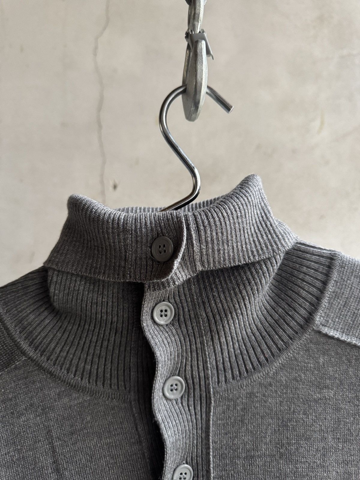 Balenciaga Early 2000s Balenciaga Military High Collar Cardigan Size US M / EU 48-50 / 2 - 12 Thumbnail