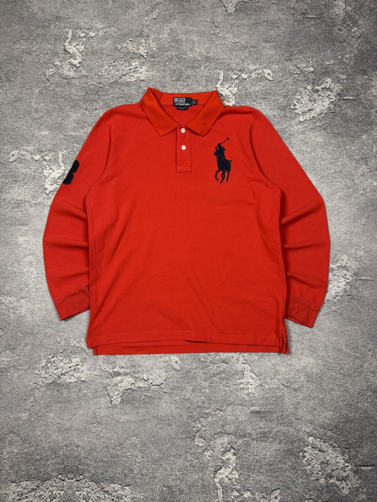Polo Ralph Lauren × Vintage Vintage Polo Ralph Lauren 3 Snow Challenge Cup Rugby Size US L / EU 52-54 / 3 - 1 Thumbnail