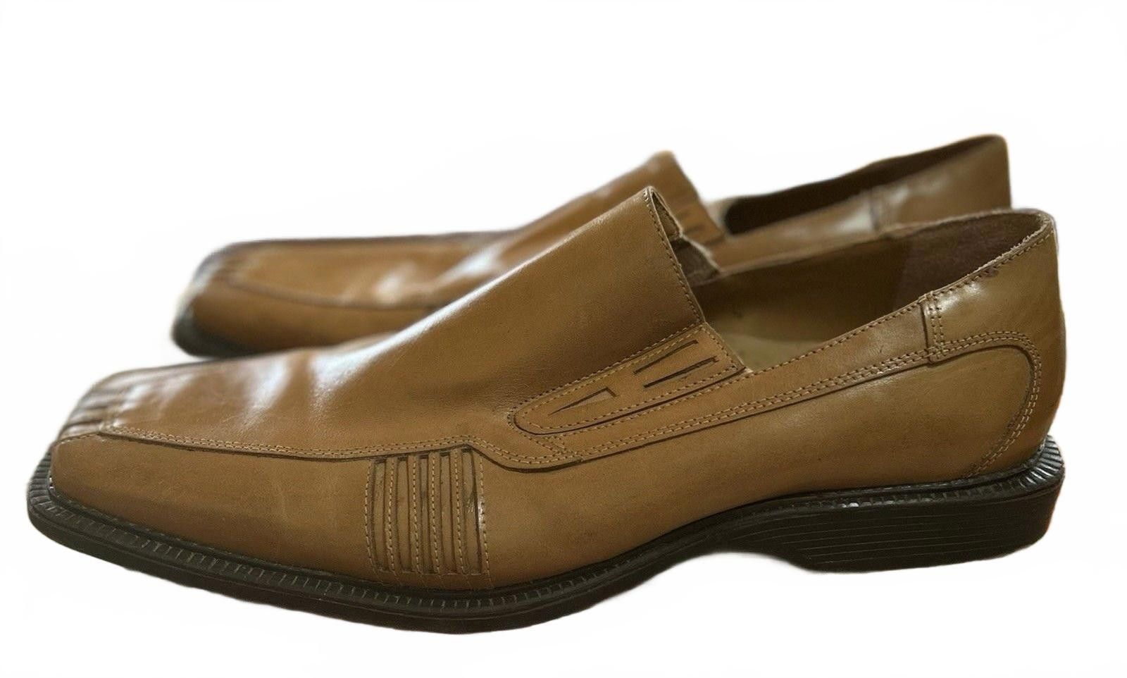 Giorgio Brutini Men's Giorgio Brutini Light Brown Leather Loafers Shoes Size US 10 / EU 43 - 1 Thumbnail