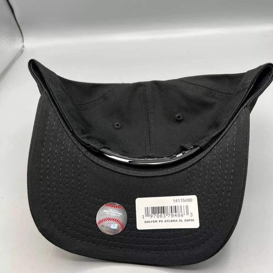 New Era Atlanta Braves Hat Men Military Patch The Golfer Snap Back Size ONE SIZE - 7 Thumbnail
