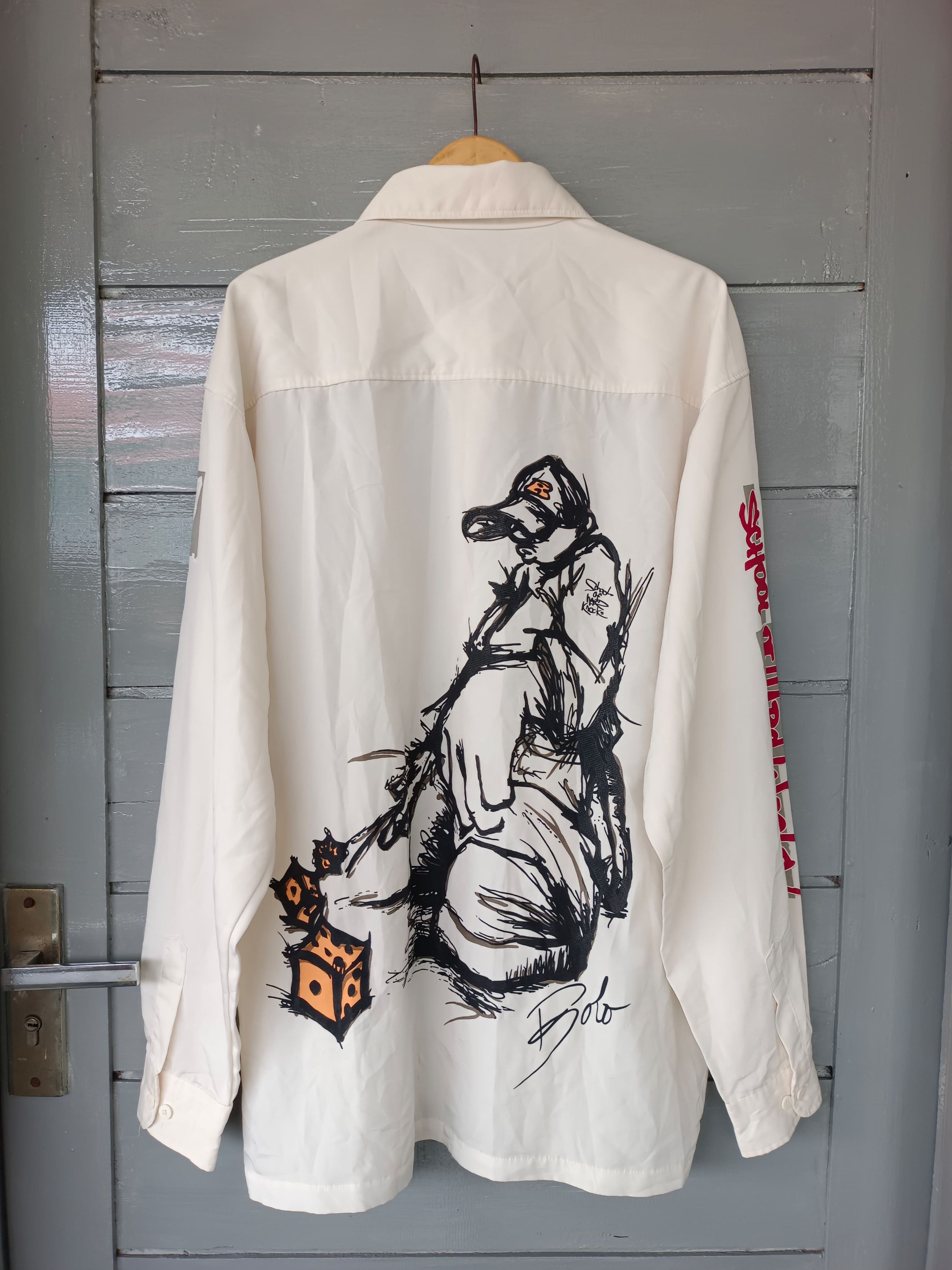 Vintage Vintage School Of Hard Knocks Size US XL / EU 56 / 4 - 12 Thumbnail