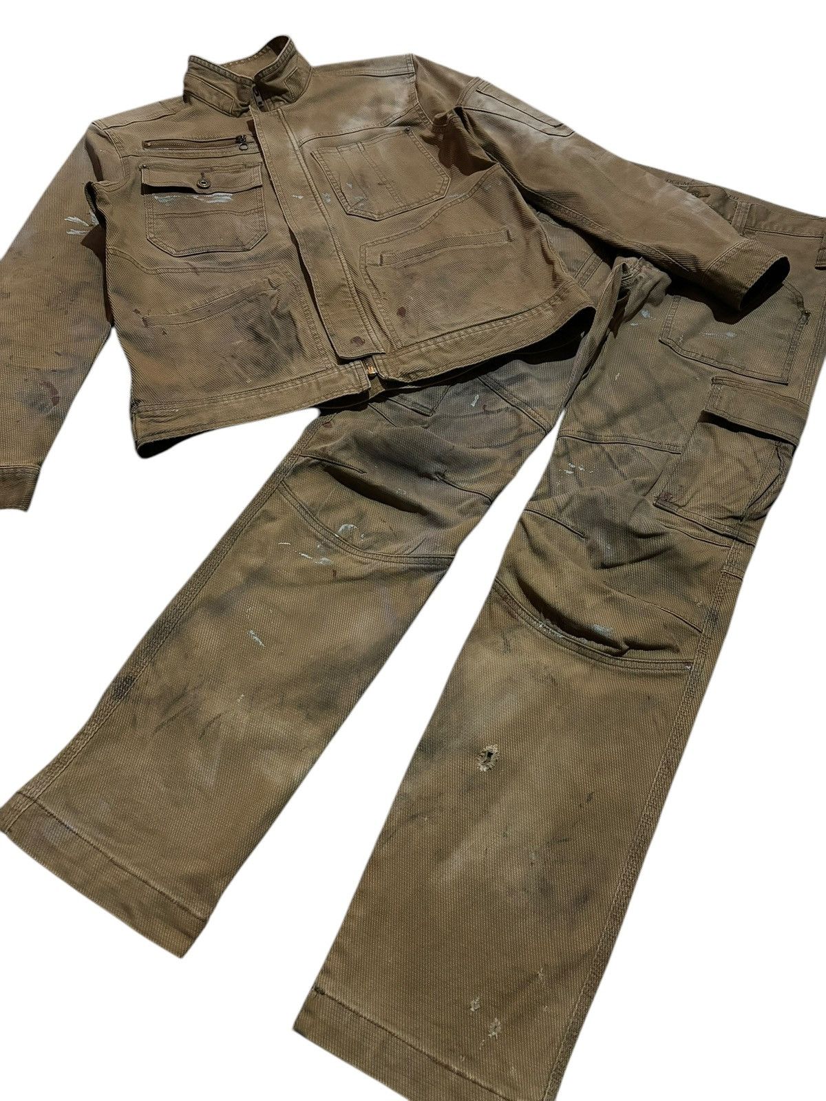 Japanese Brand Dogman Slim Fit Stretch Industry Workwear Size 42L - 1 Thumbnail