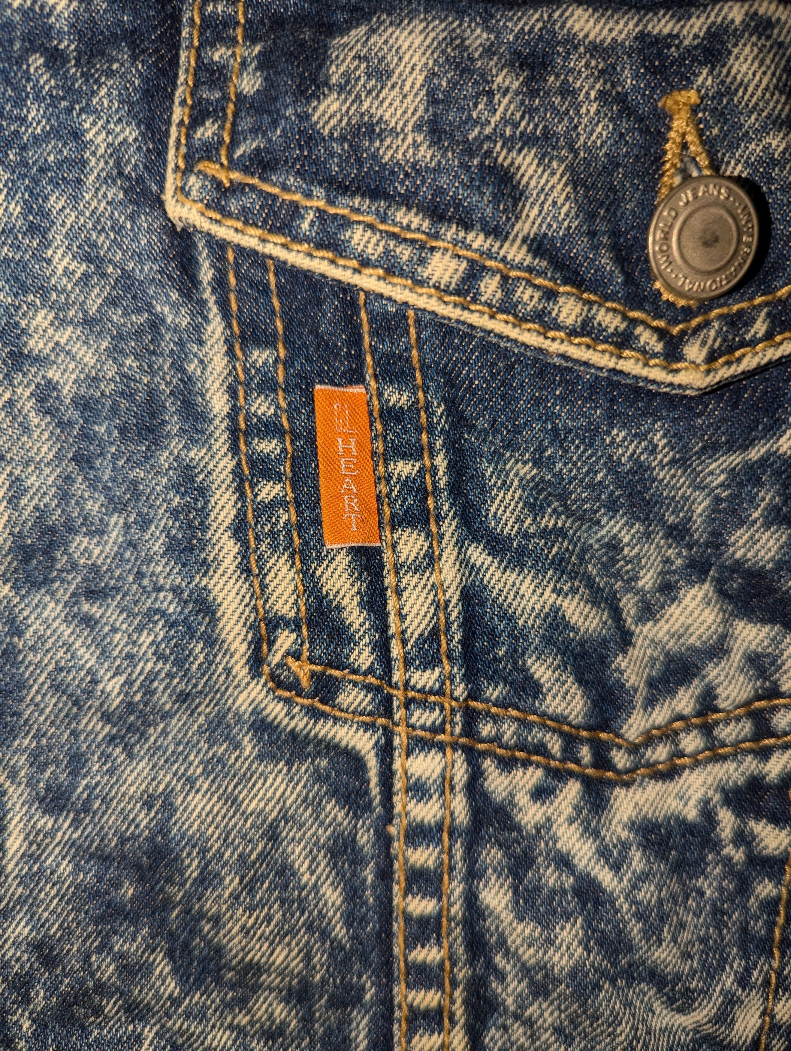 Japanese Brand GL Heart acid wash denim jacket Size M / US 6-8 / IT 42-44 - 8 Thumbnail