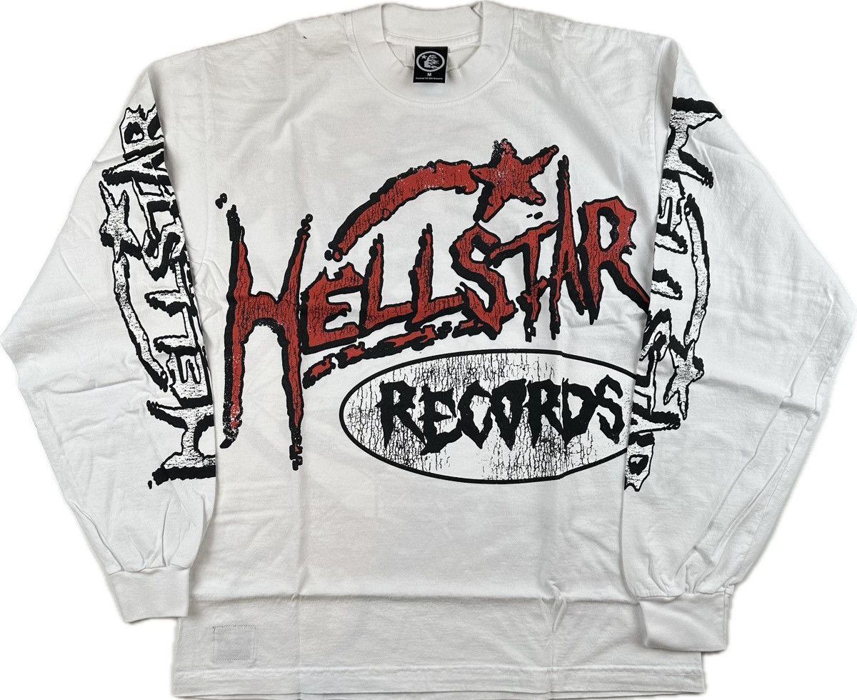 HELLSTAR Hellstar Overseas Collection Records Long Sleeve Size US M / EU 48-50 / 2 - 2 Thumbnail